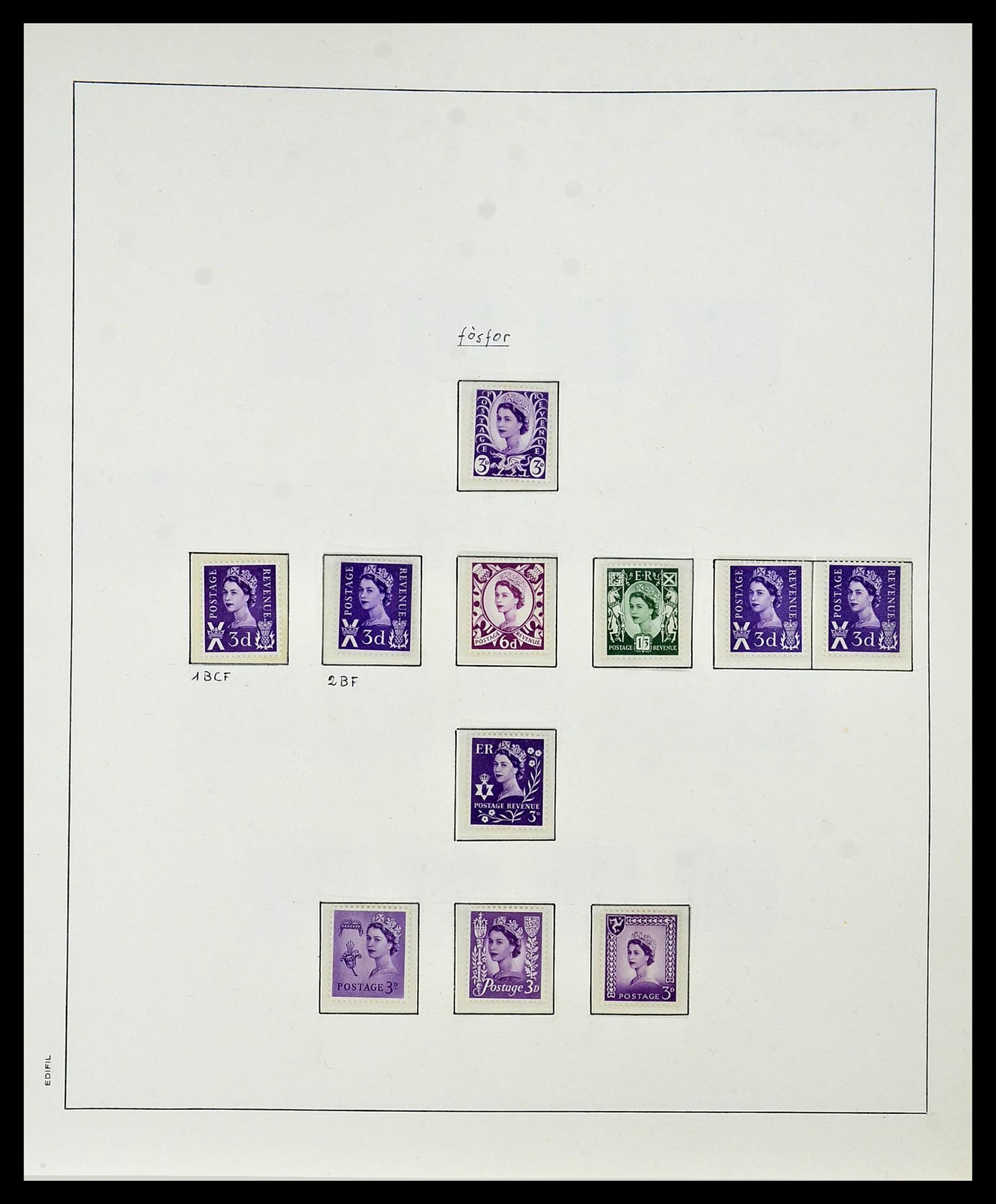 34181 035 - Stamp collection 34181 Great Britain 1869-1965.