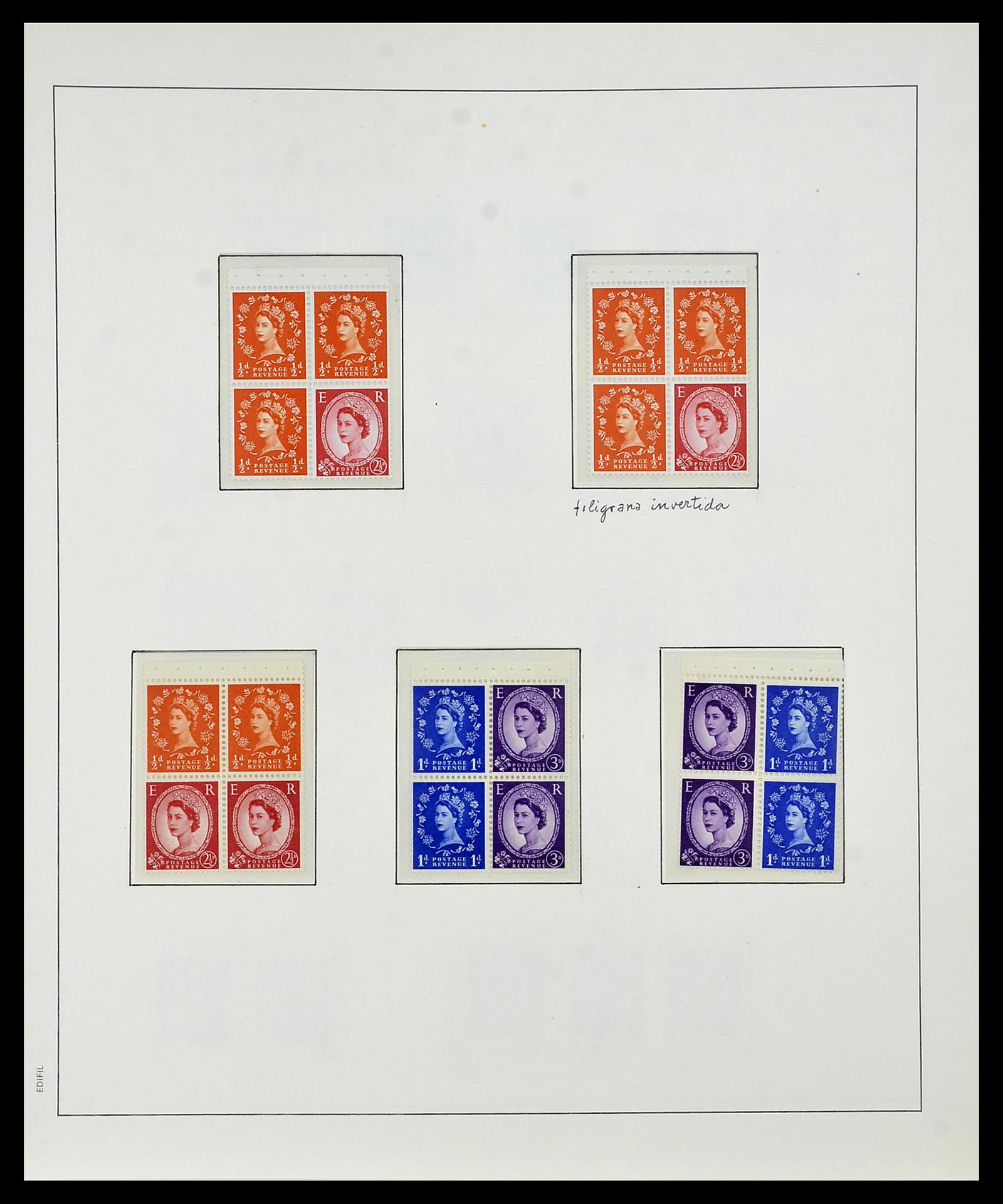 34181 041 - Stamp collection 34181 Great Britain 1869-1965.
