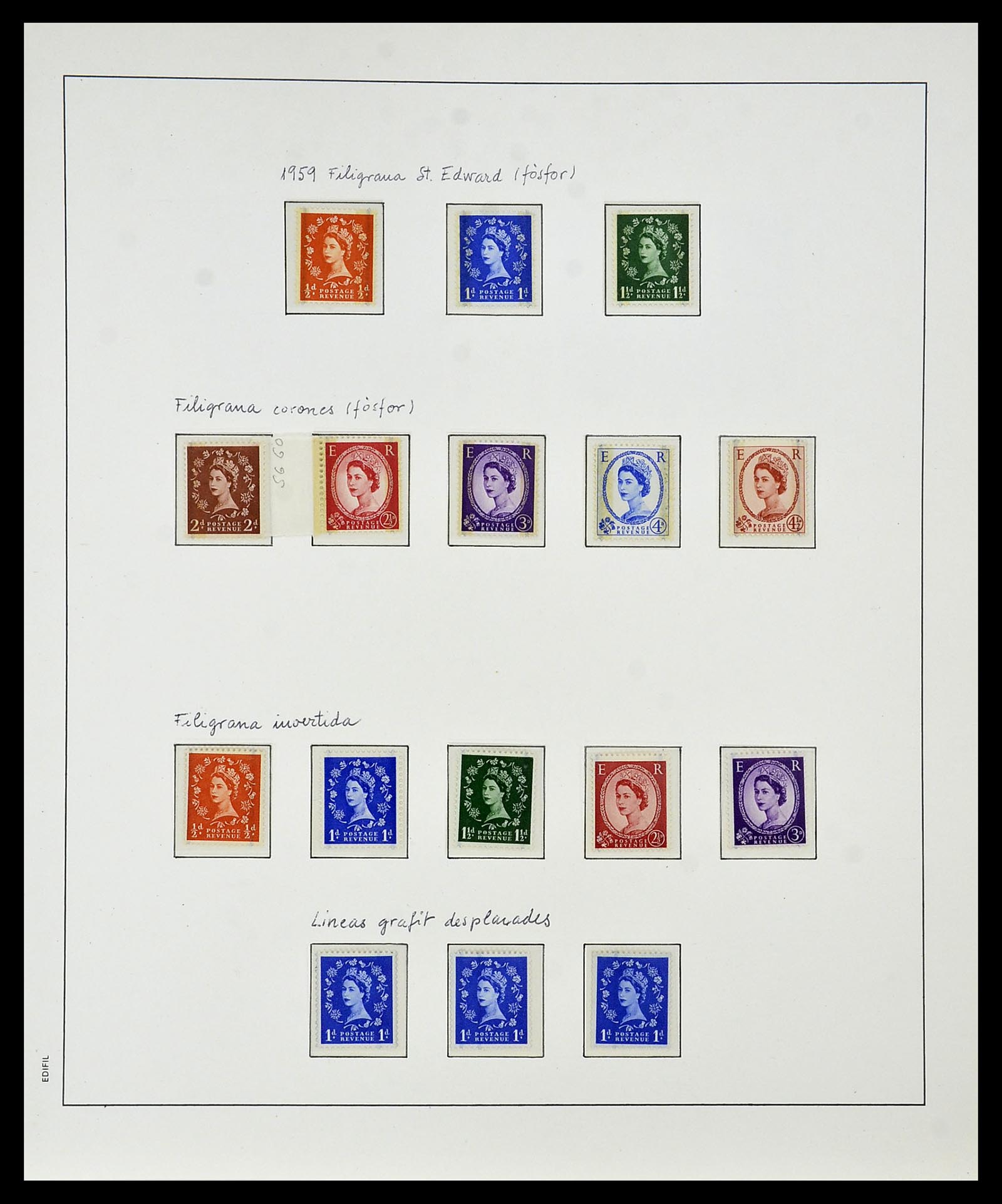 34181 048 - Stamp collection 34181 Great Britain 1869-1965.