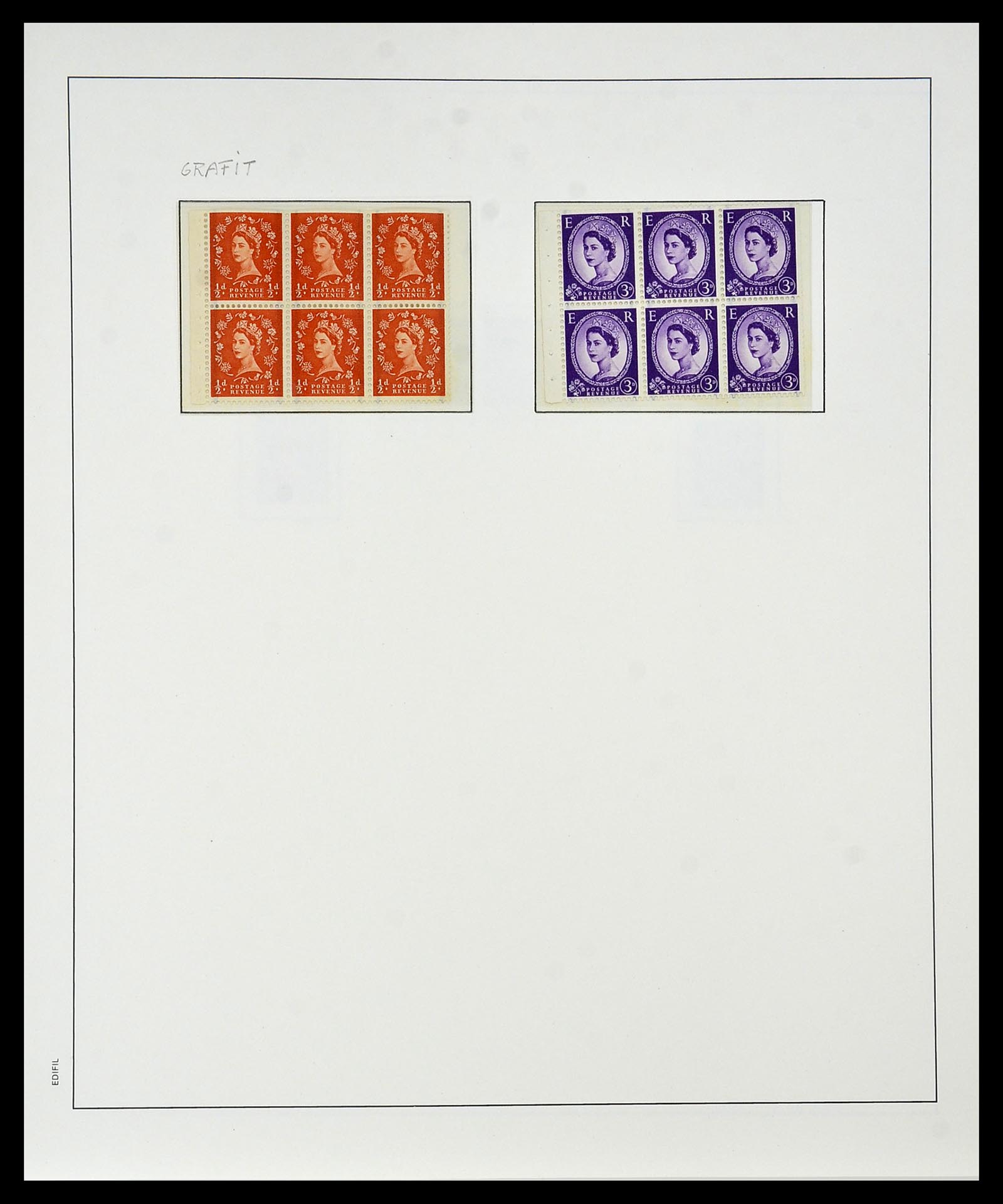 34181 049 - Stamp collection 34181 Great Britain 1869-1965.