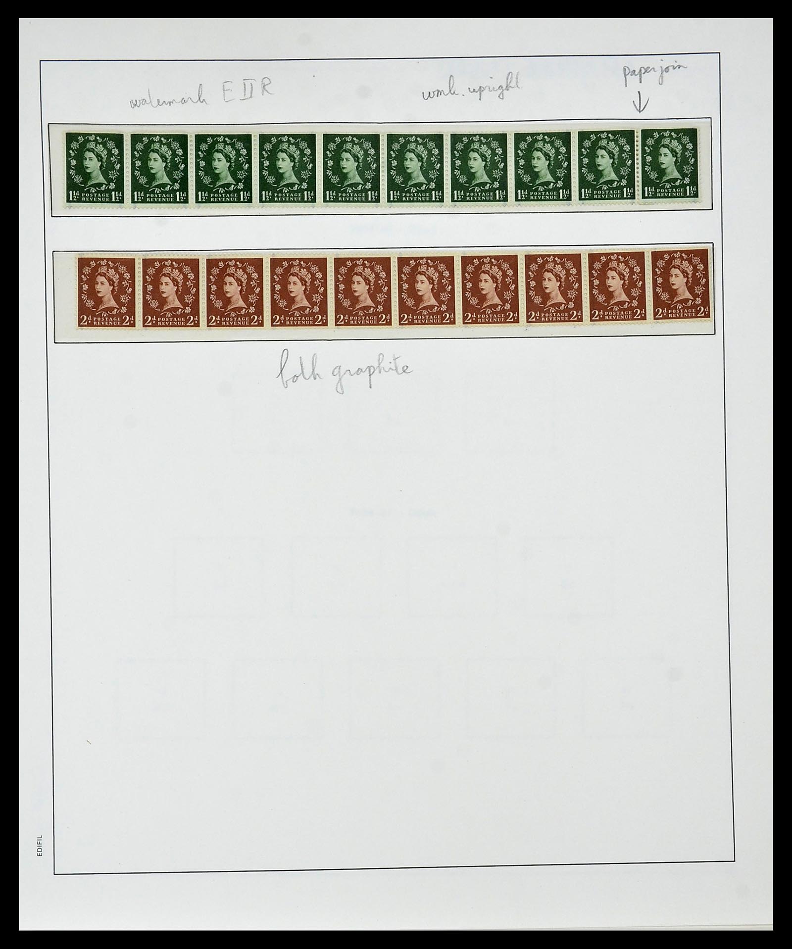 34181 051 - Stamp collection 34181 Great Britain 1869-1965.
