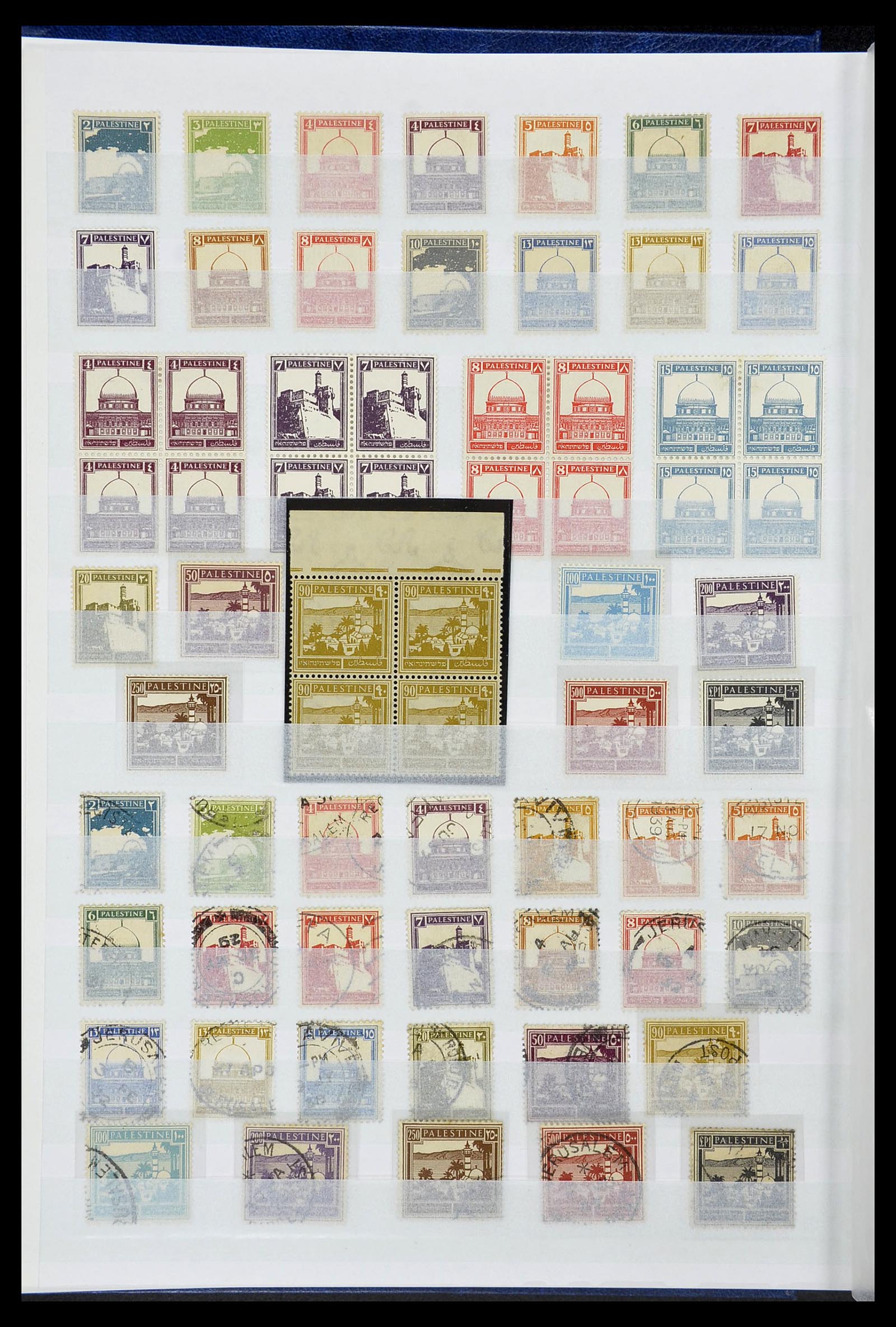 34182 003 - Postzegelverzameling 34182 Israël 1918-2010.