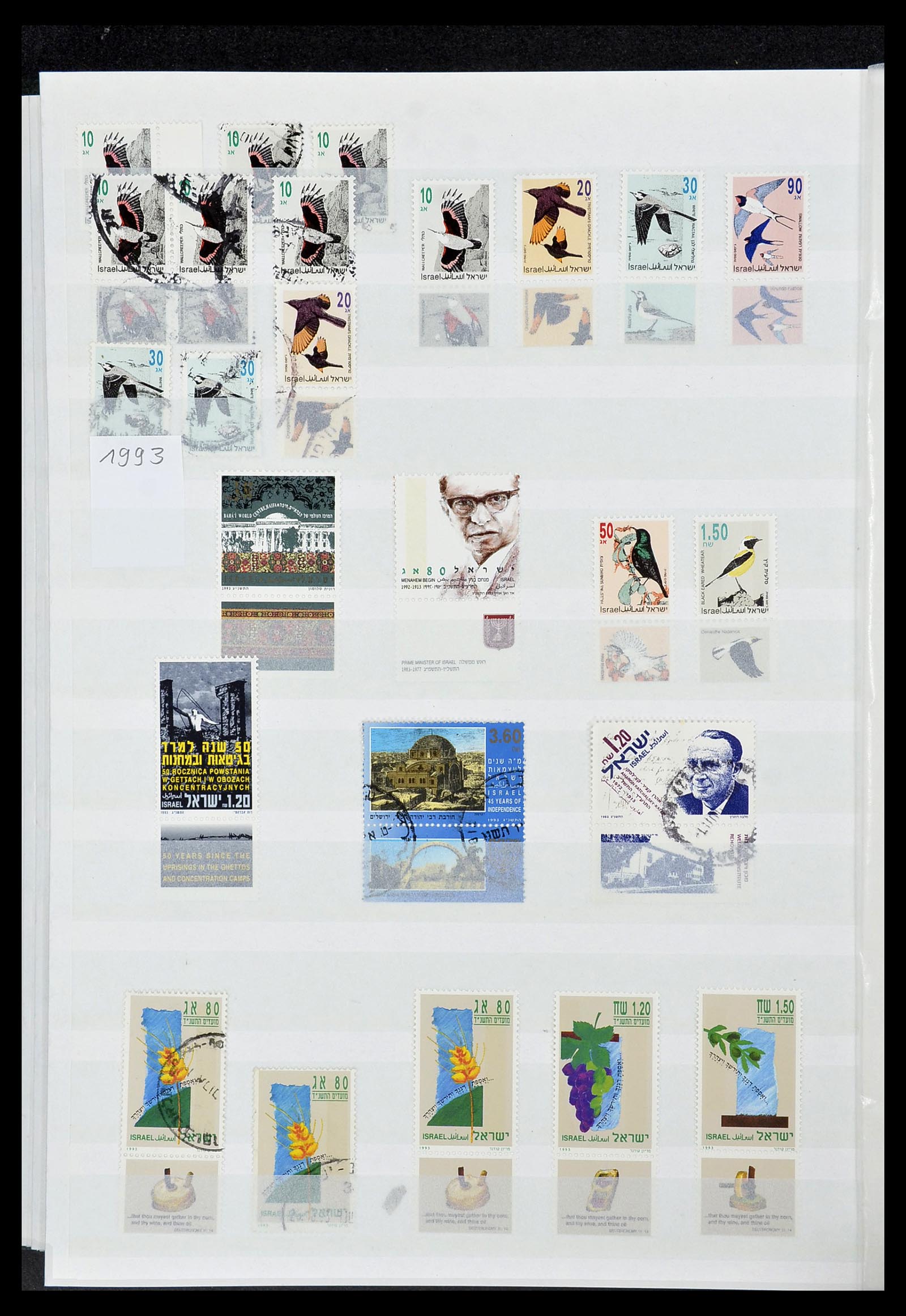 34182 137 - Postzegelverzameling 34182 Israël 1918-2010.