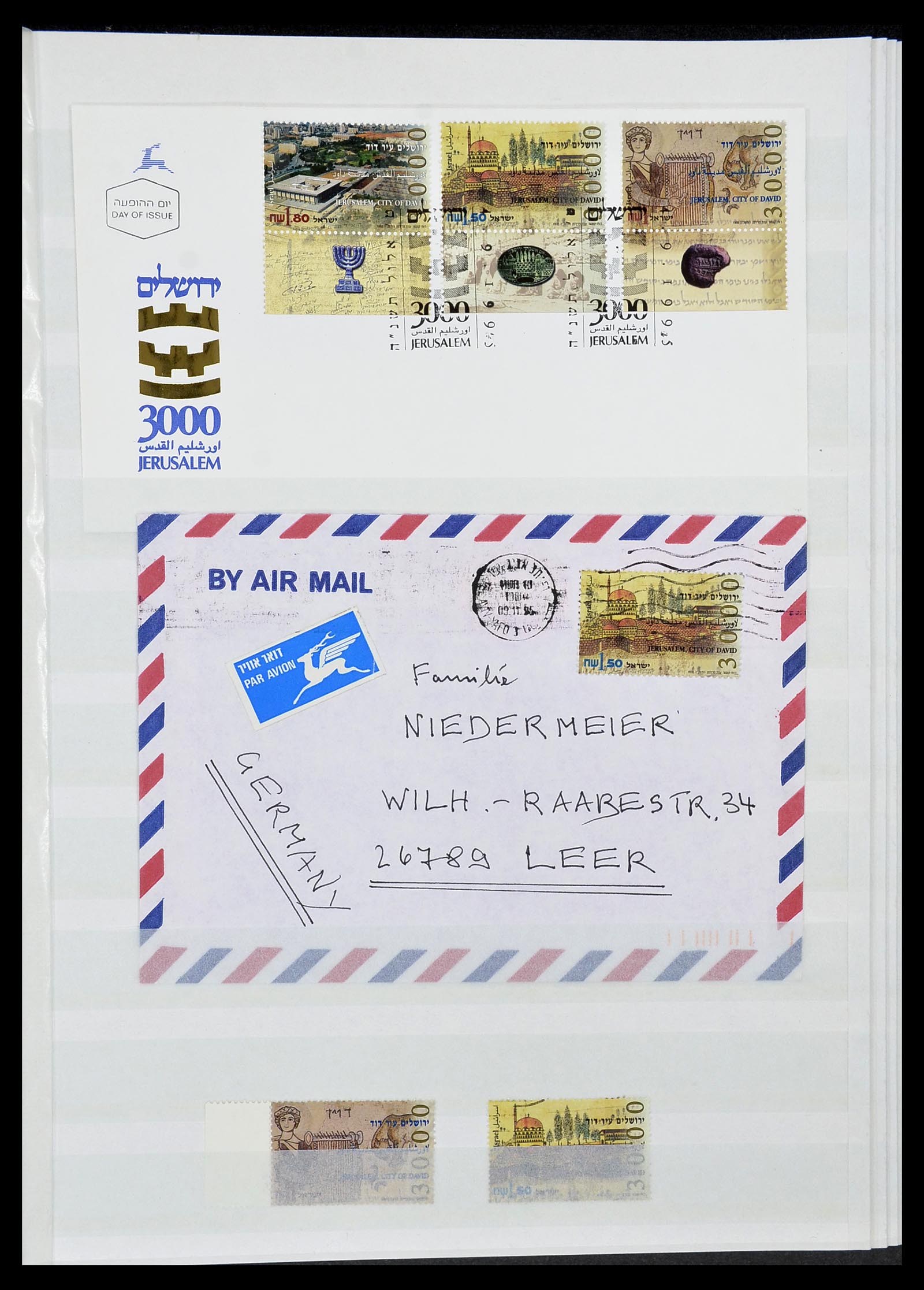 34182 143 - Postzegelverzameling 34182 Israël 1918-2010.