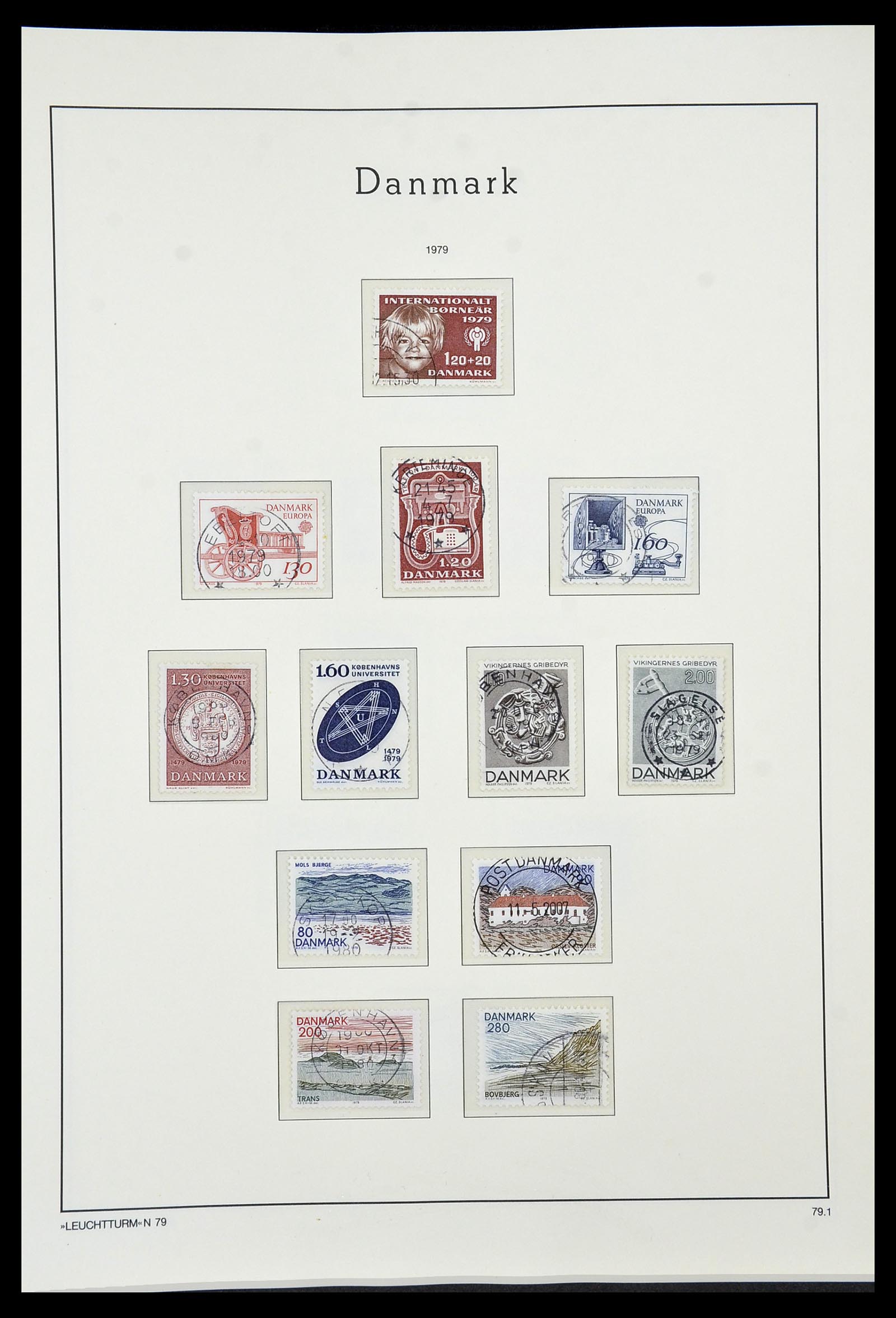 34183 049 - Stamp collection 34183 Denmark 1930-2014.