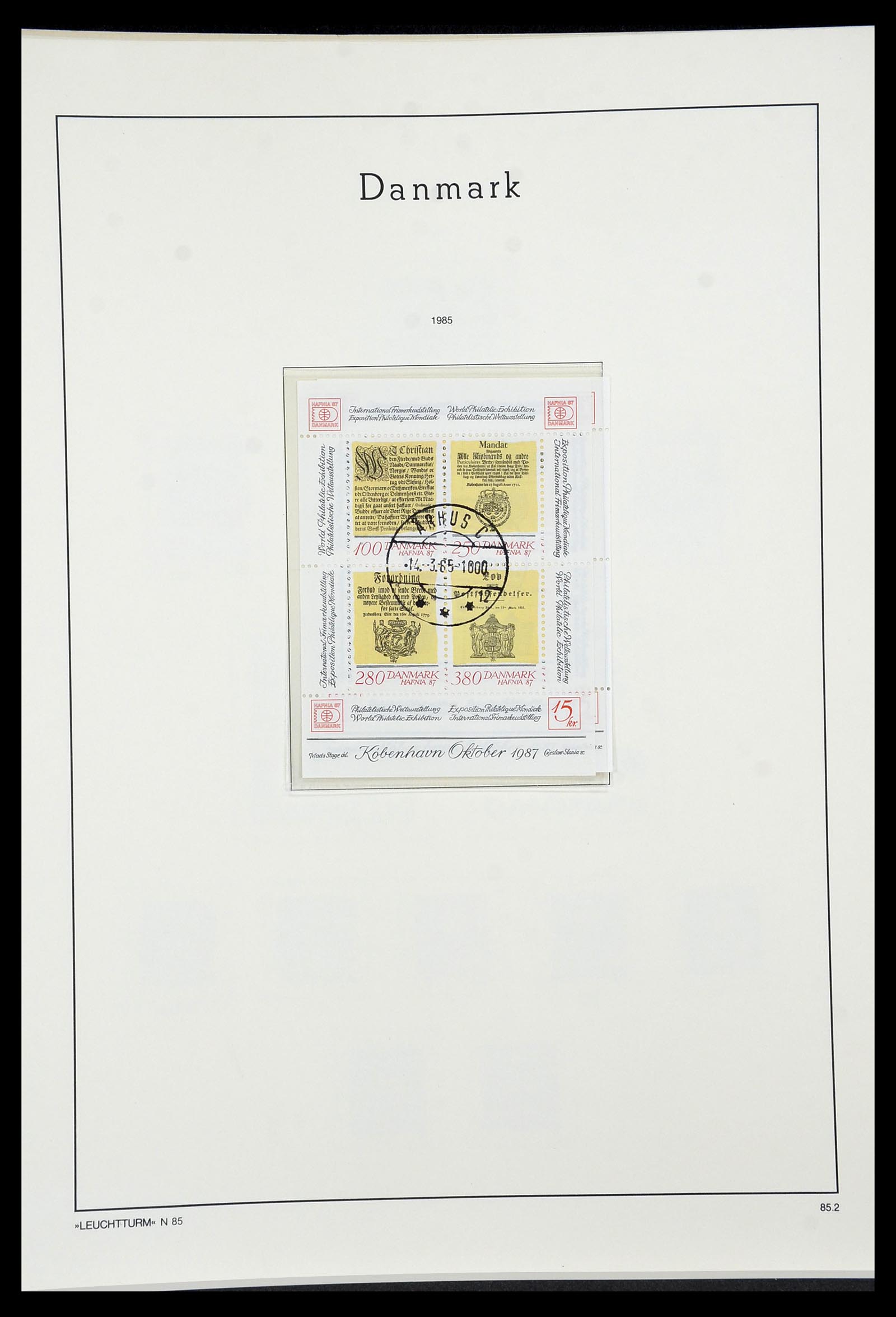 34183 062 - Postzegelverzameling 34183 Denemarken 1930-2014.