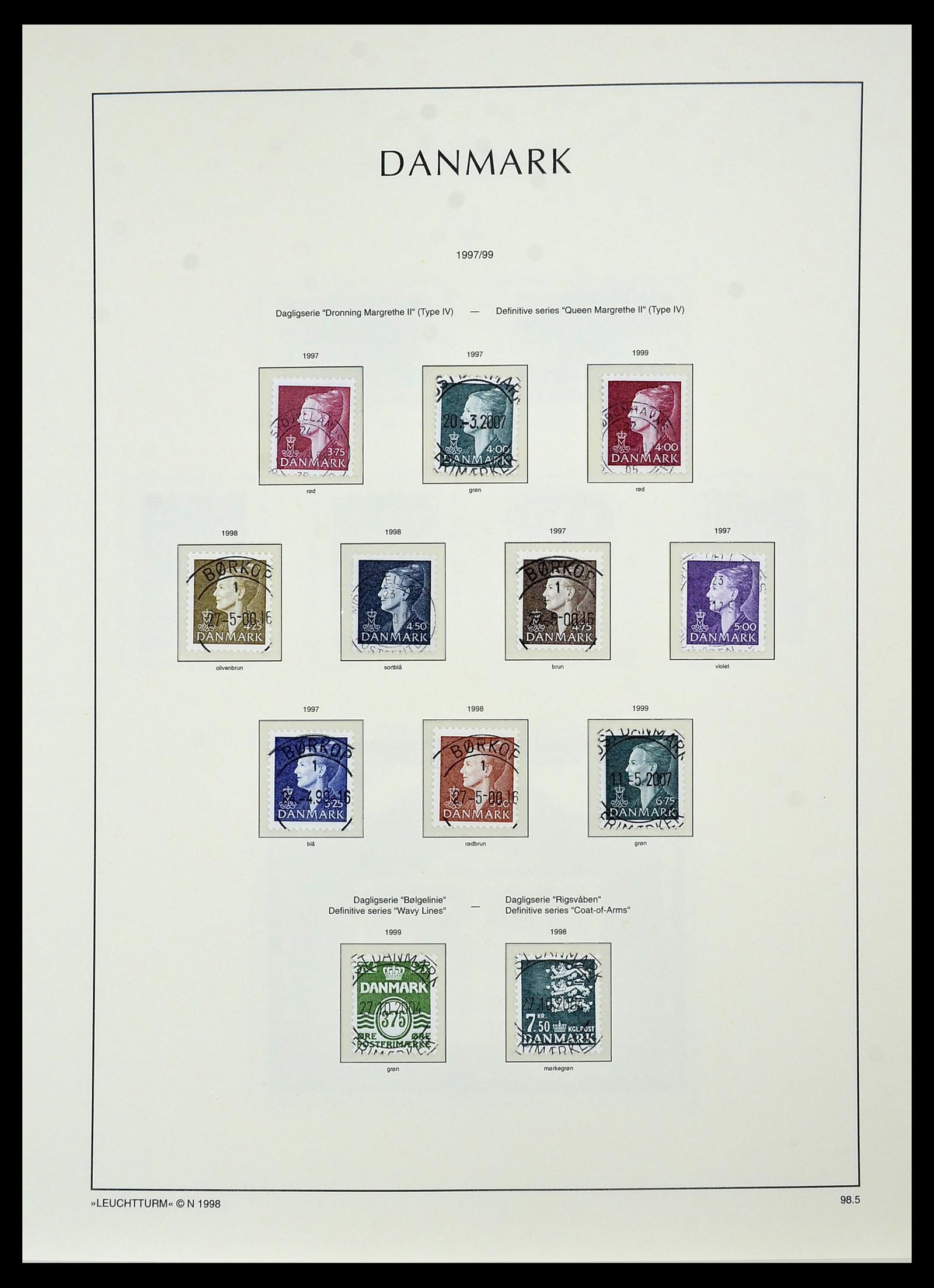34183 099 - Stamp collection 34183 Denmark 1930-2014.