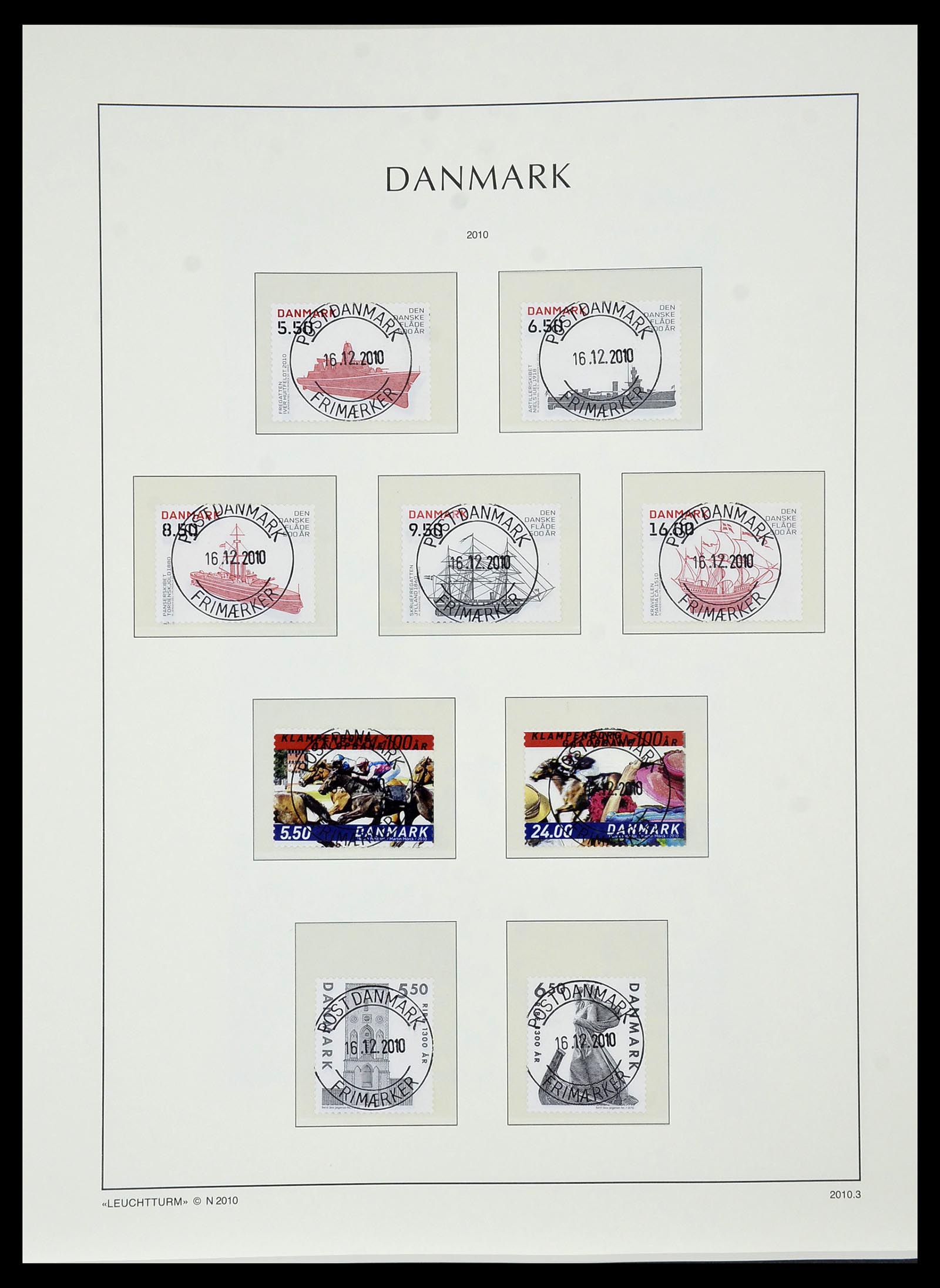 34183 149 - Postzegelverzameling 34183 Denemarken 1930-2014.