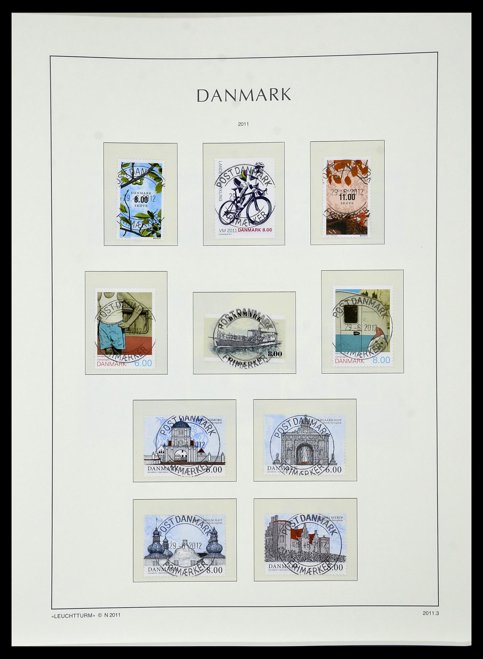 34183 159 - Postzegelverzameling 34183 Denemarken 1930-2014.