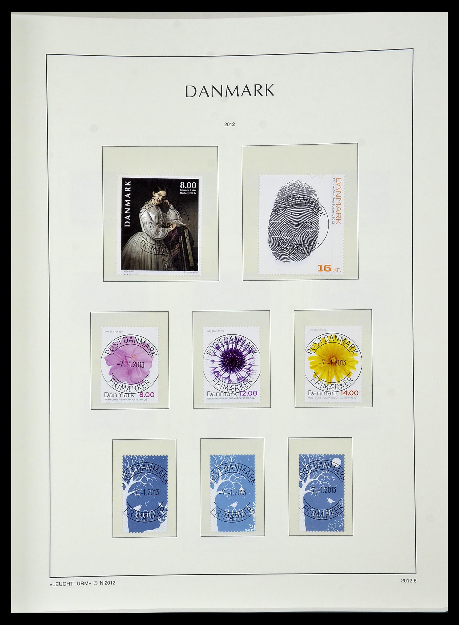 34183 170 - Stamp collection 34183 Denmark 1930-2014.