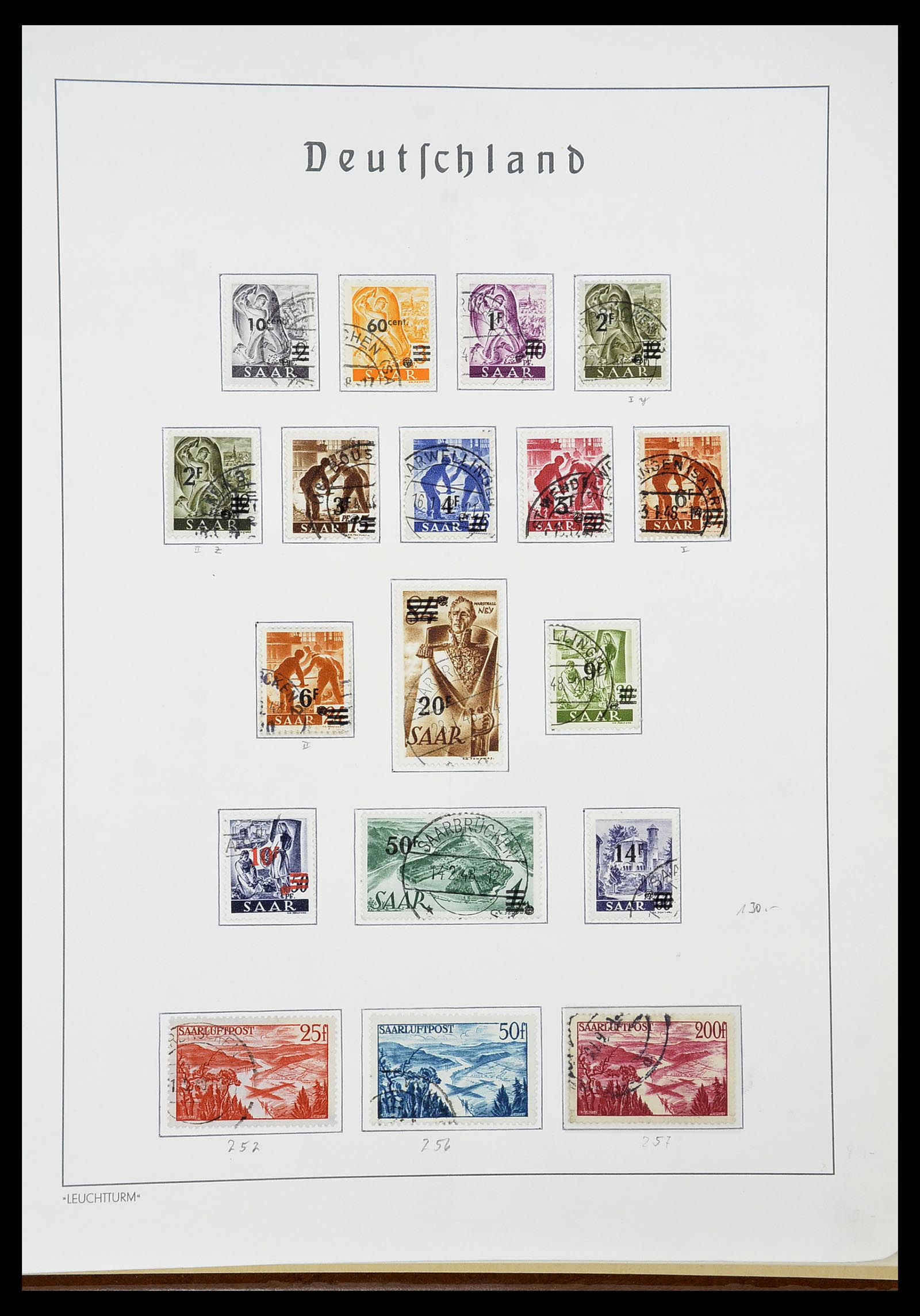 34185 009 - Postzegelverzameling 34185 Duitse gebieden, zones, bezettingen 1920-1