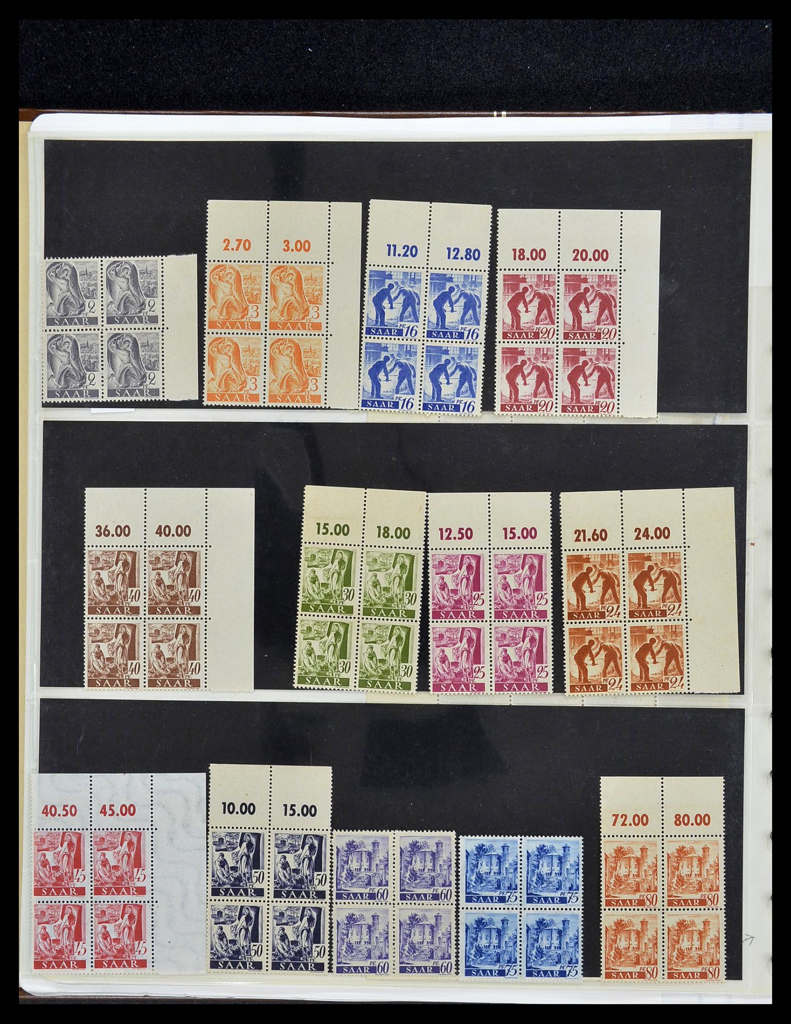 34185 011 - Postzegelverzameling 34185 Duitse gebieden, zones, bezettingen 1920-1
