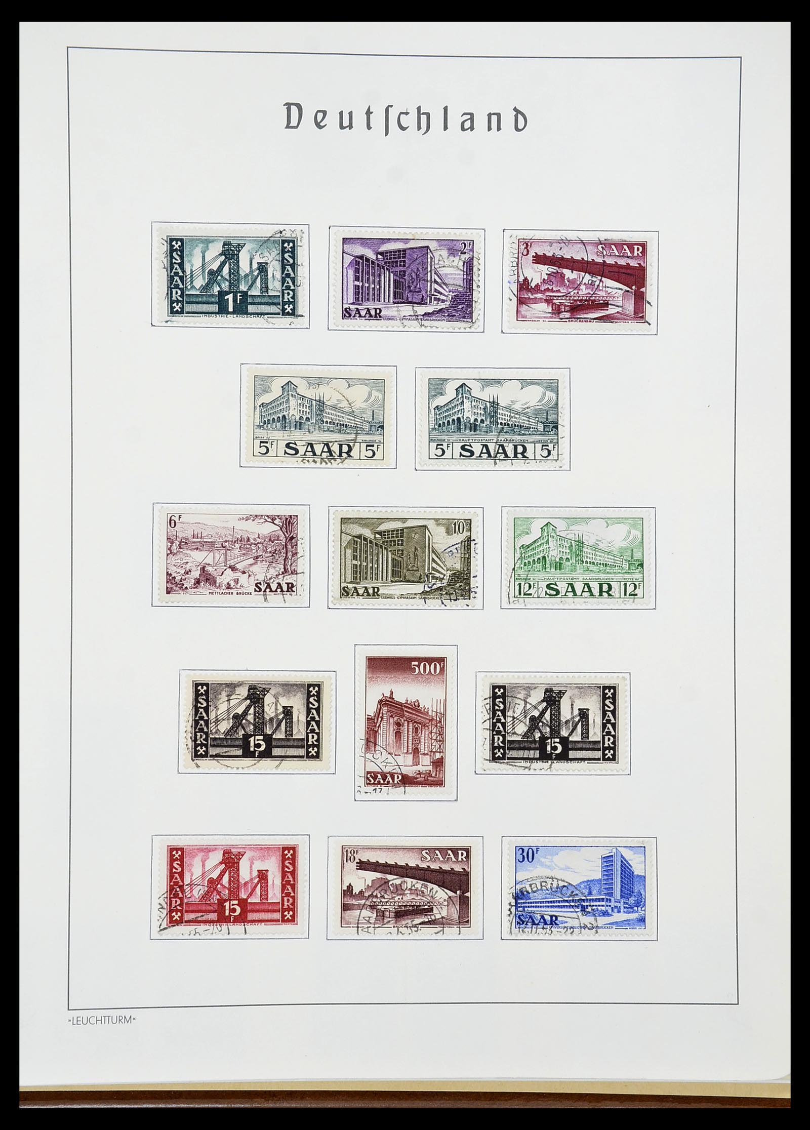 34185 017 - Postzegelverzameling 34185 Duitse gebieden, zones, bezettingen 1920-1