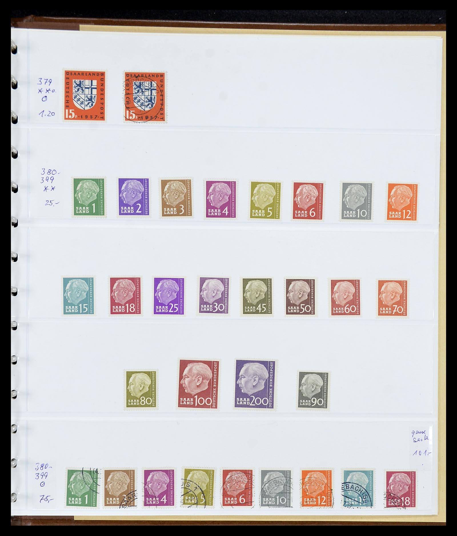 34185 022 - Postzegelverzameling 34185 Duitse gebieden, zones, bezettingen 1920-1