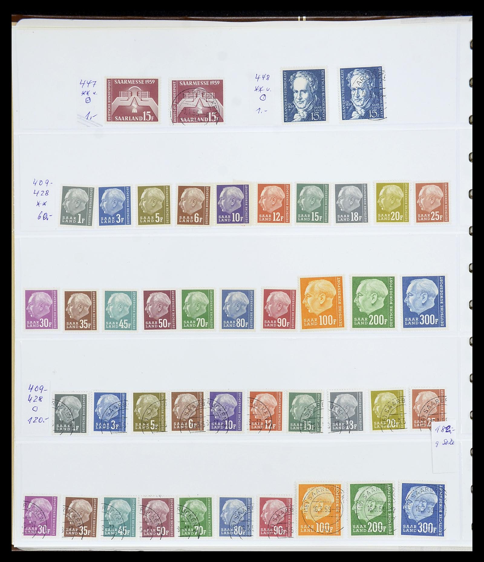 34185 025 - Postzegelverzameling 34185 Duitse gebieden, zones, bezettingen 1920-1