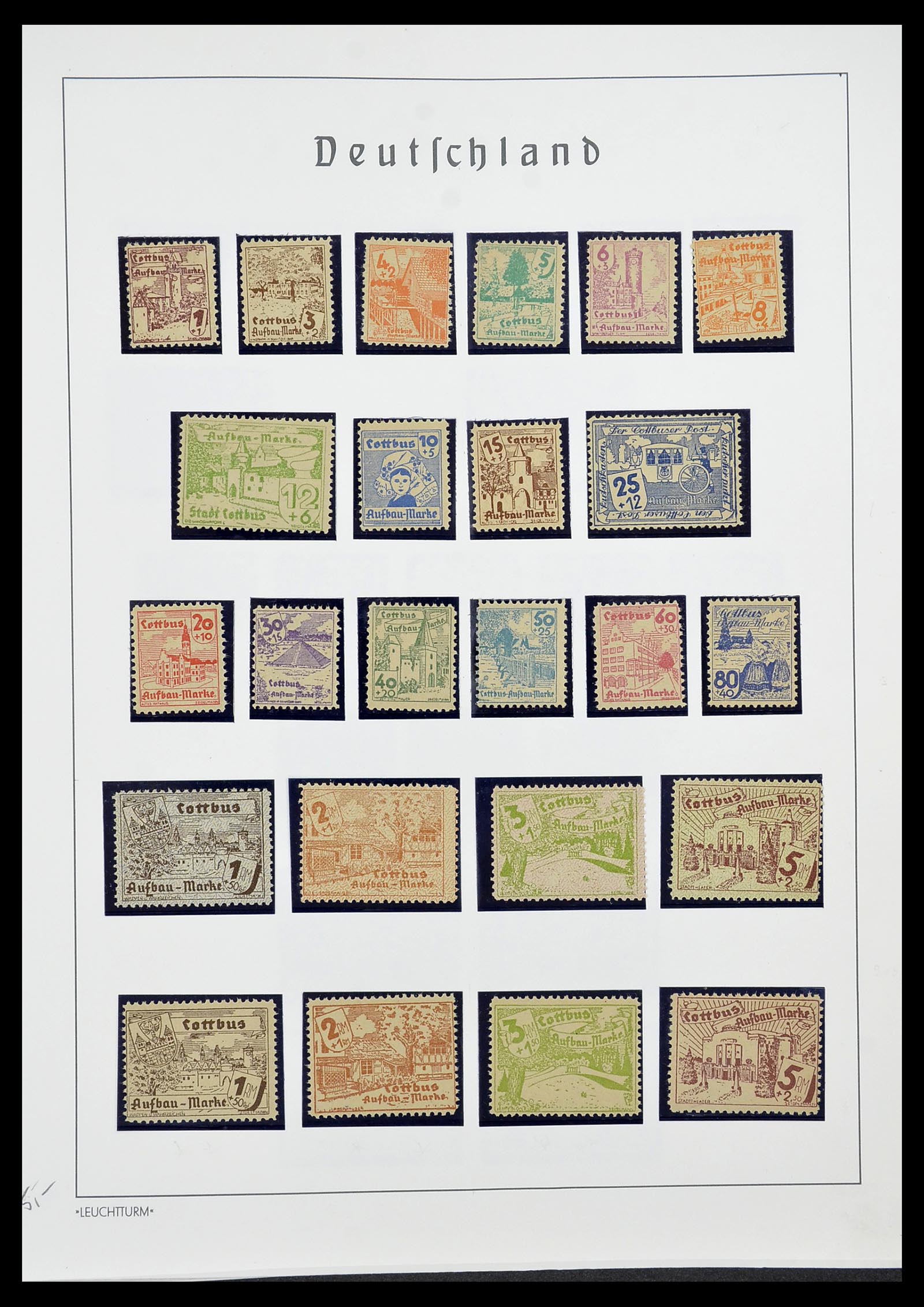 34185 029 - Stamp collection 34185 German territories, zones, occupations 1920-1959.