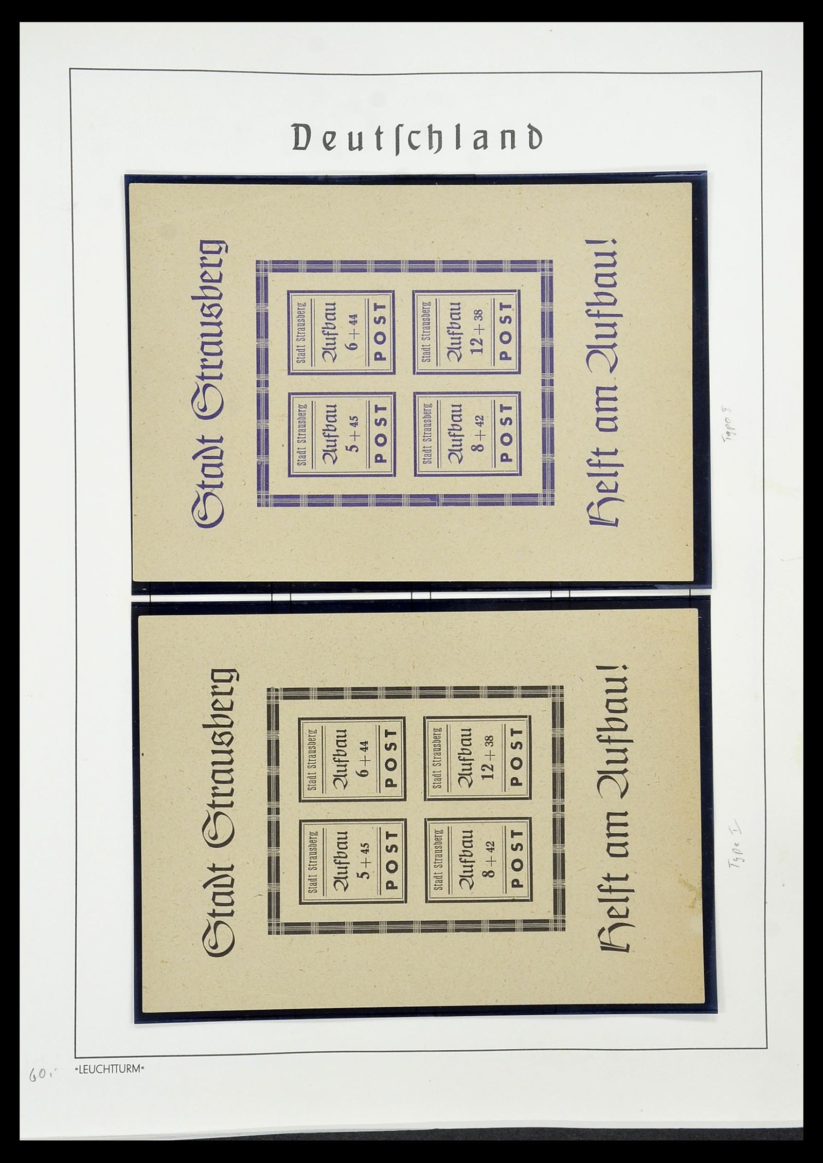 34185 038 - Postzegelverzameling 34185 Duitse gebieden, zones, bezettingen 1920-1