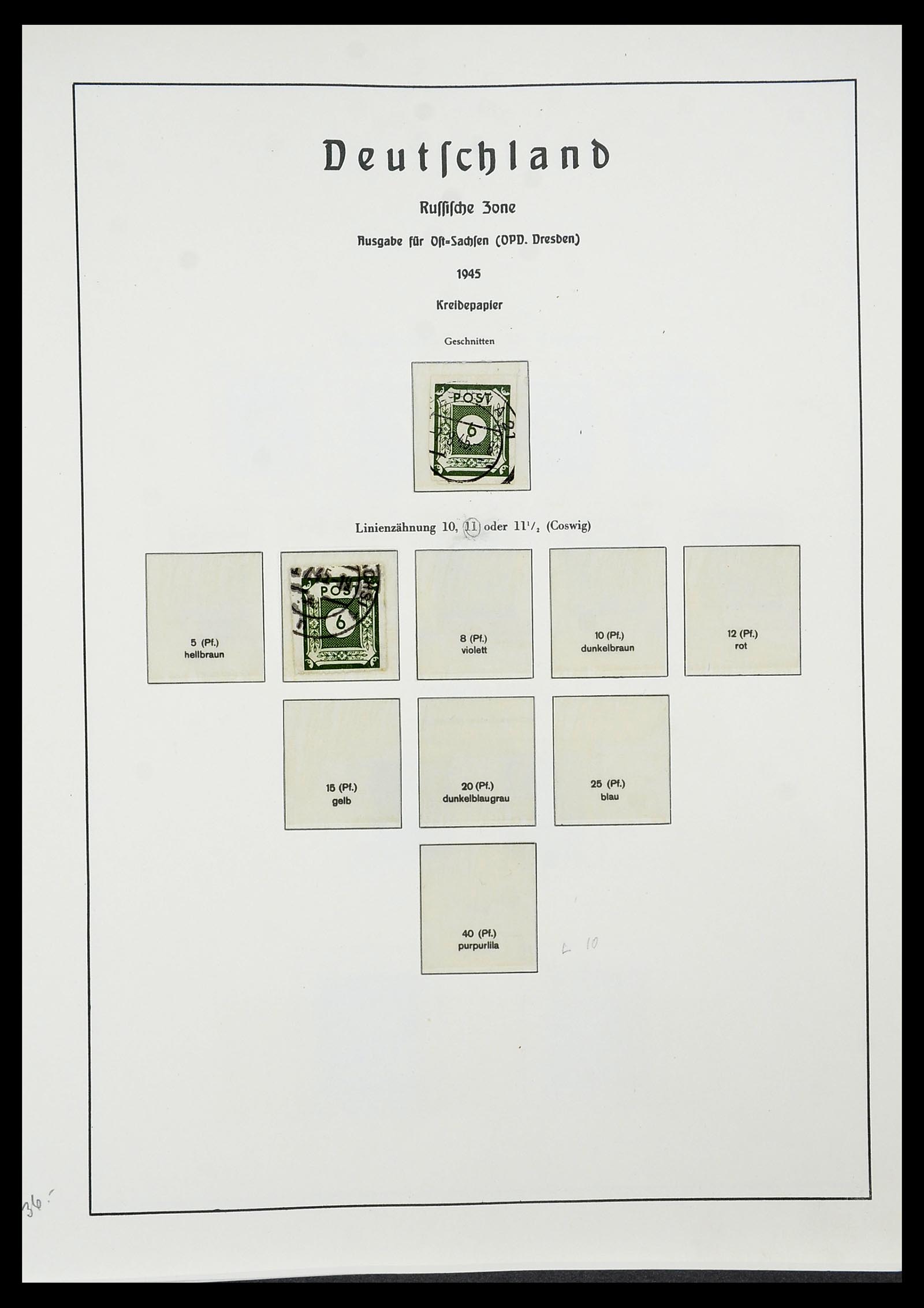 34185 045 - Stamp collection 34185 German territories, zones, occupations 1920-1959.