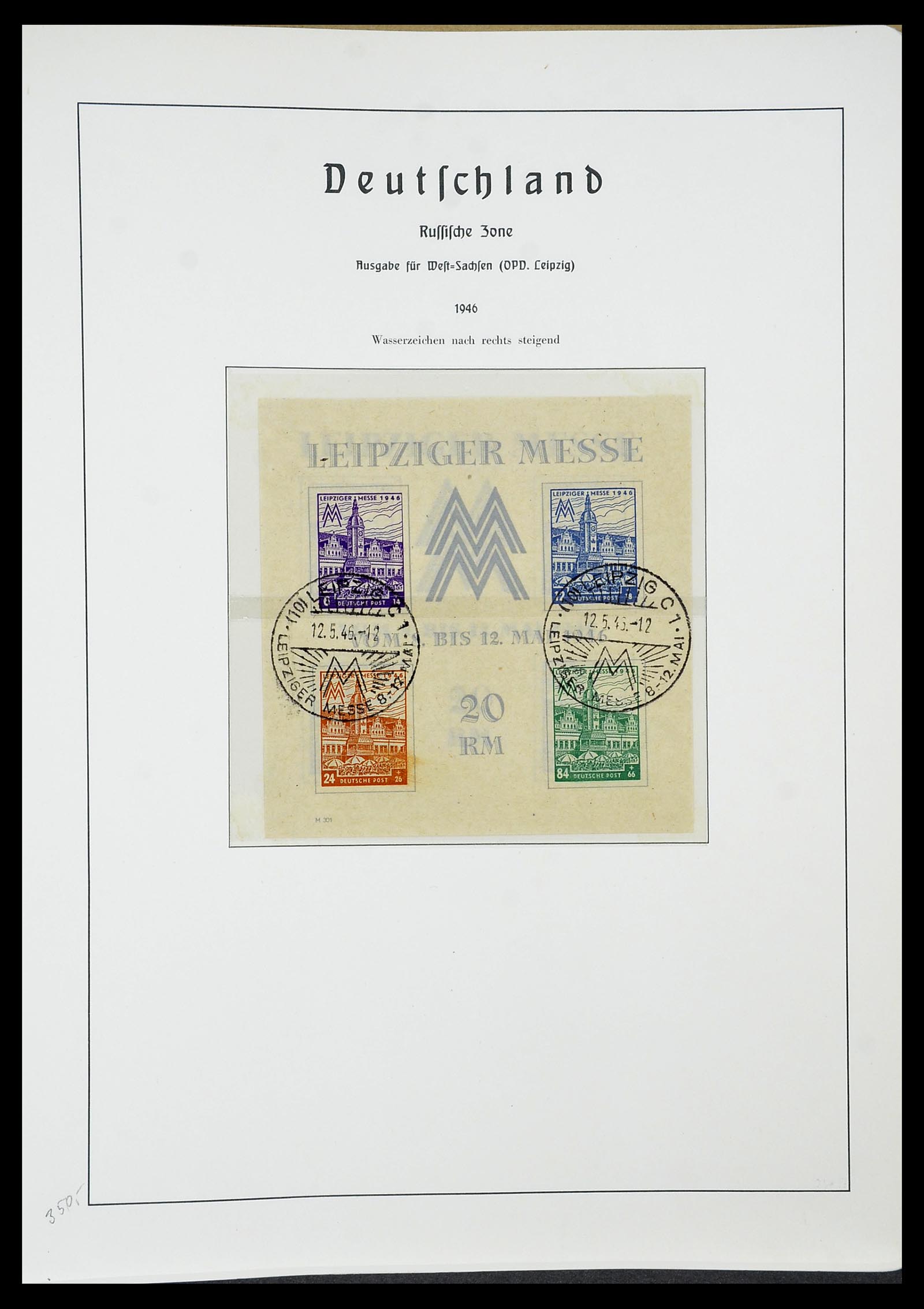34185 063 - Postzegelverzameling 34185 Duitse gebieden, zones, bezettingen 1920-1