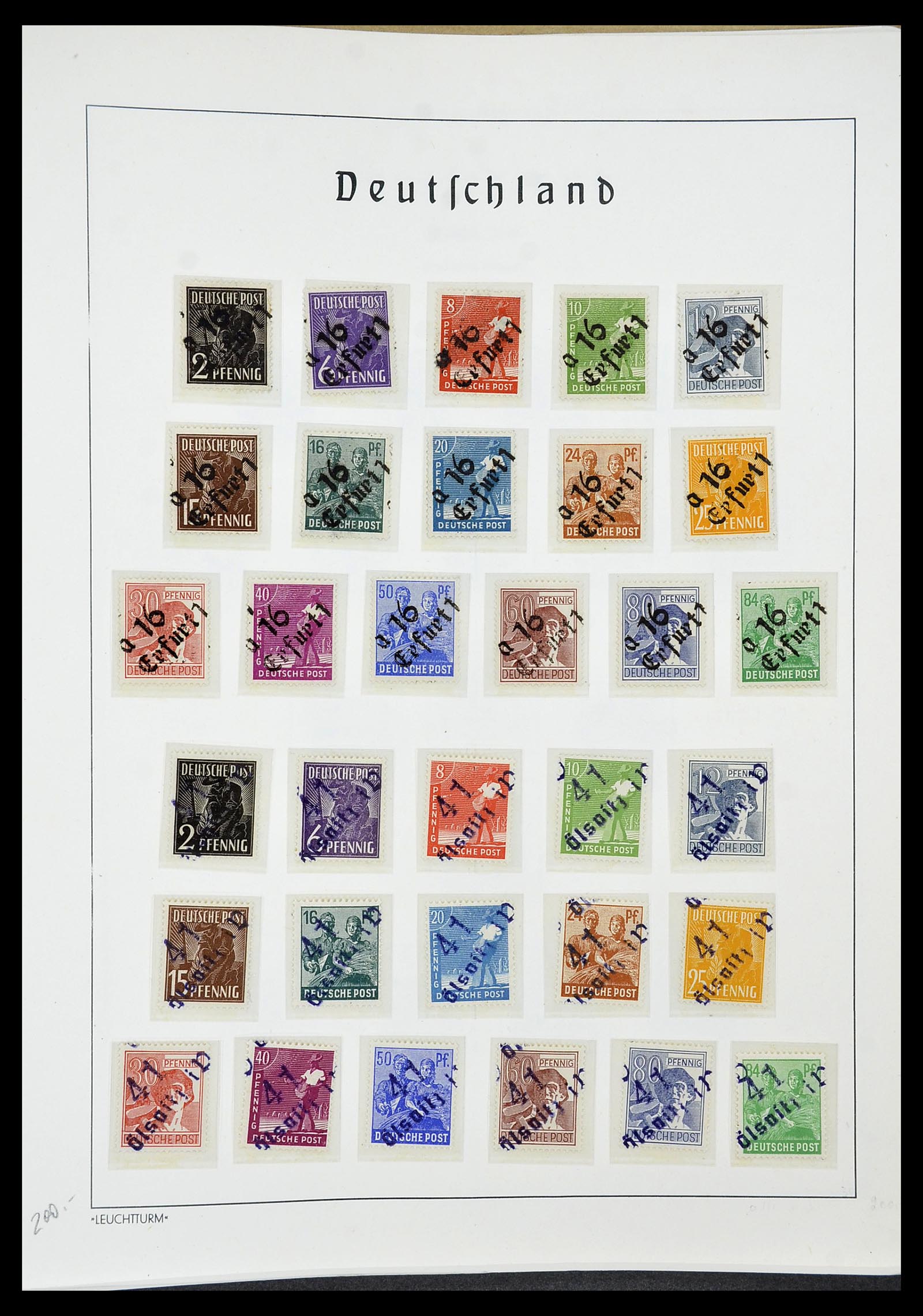 34185 068 - Postzegelverzameling 34185 Duitse gebieden, zones, bezettingen 1920-1