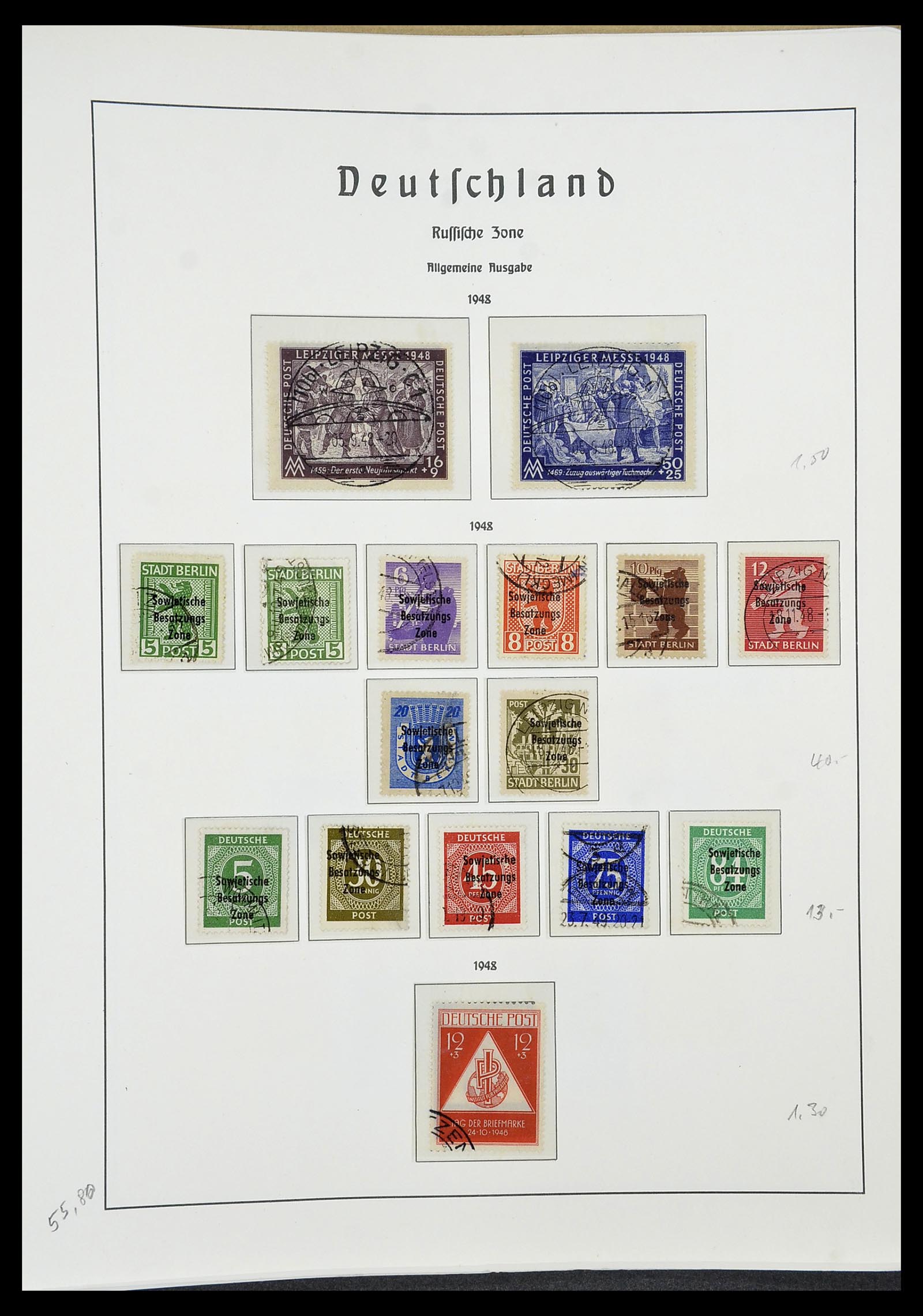 34185 070 - Stamp collection 34185 German territories, zones, occupations 1920-1959.