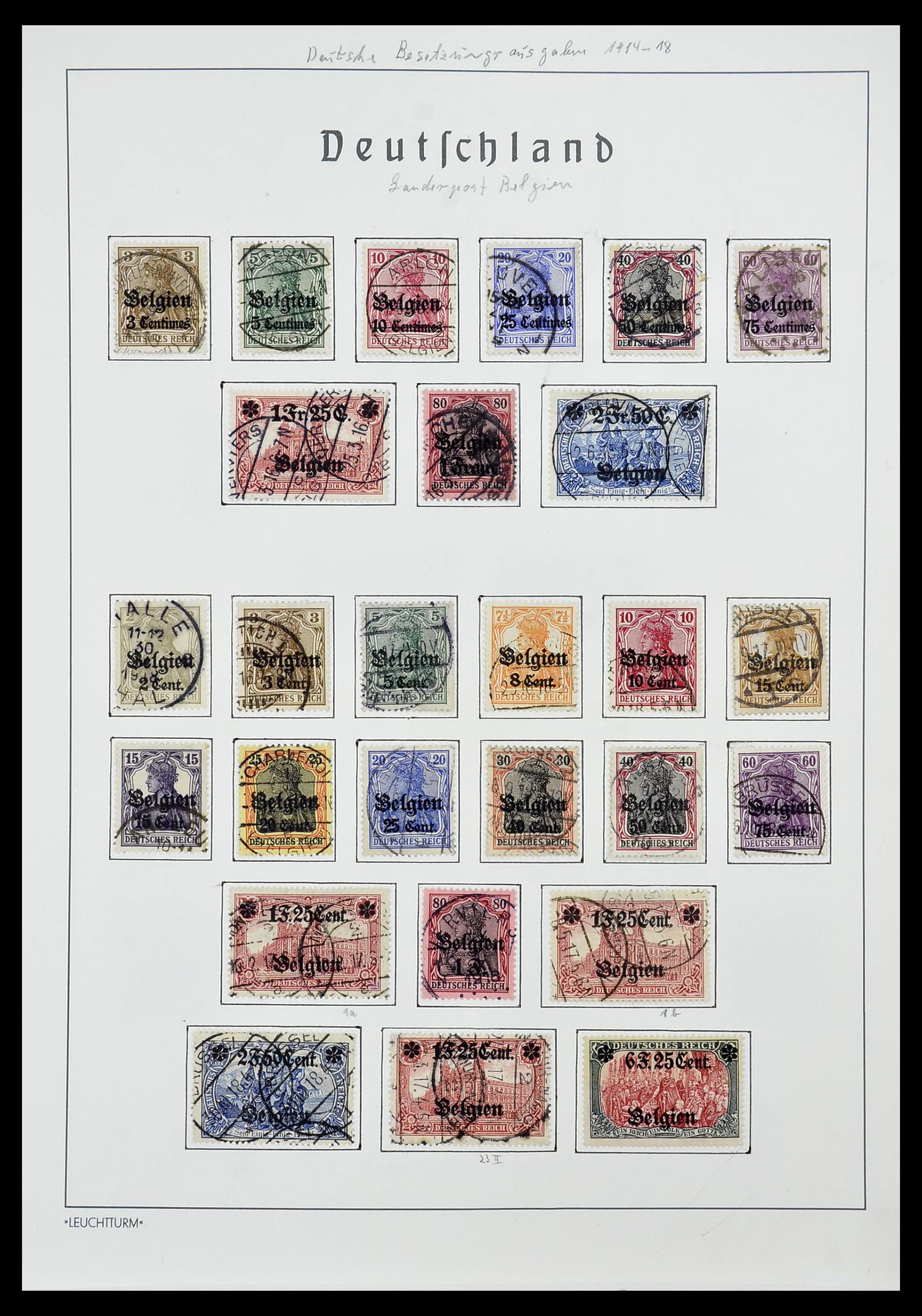 34185 075 - Postzegelverzameling 34185 Duitse gebieden, zones, bezettingen 1920-1