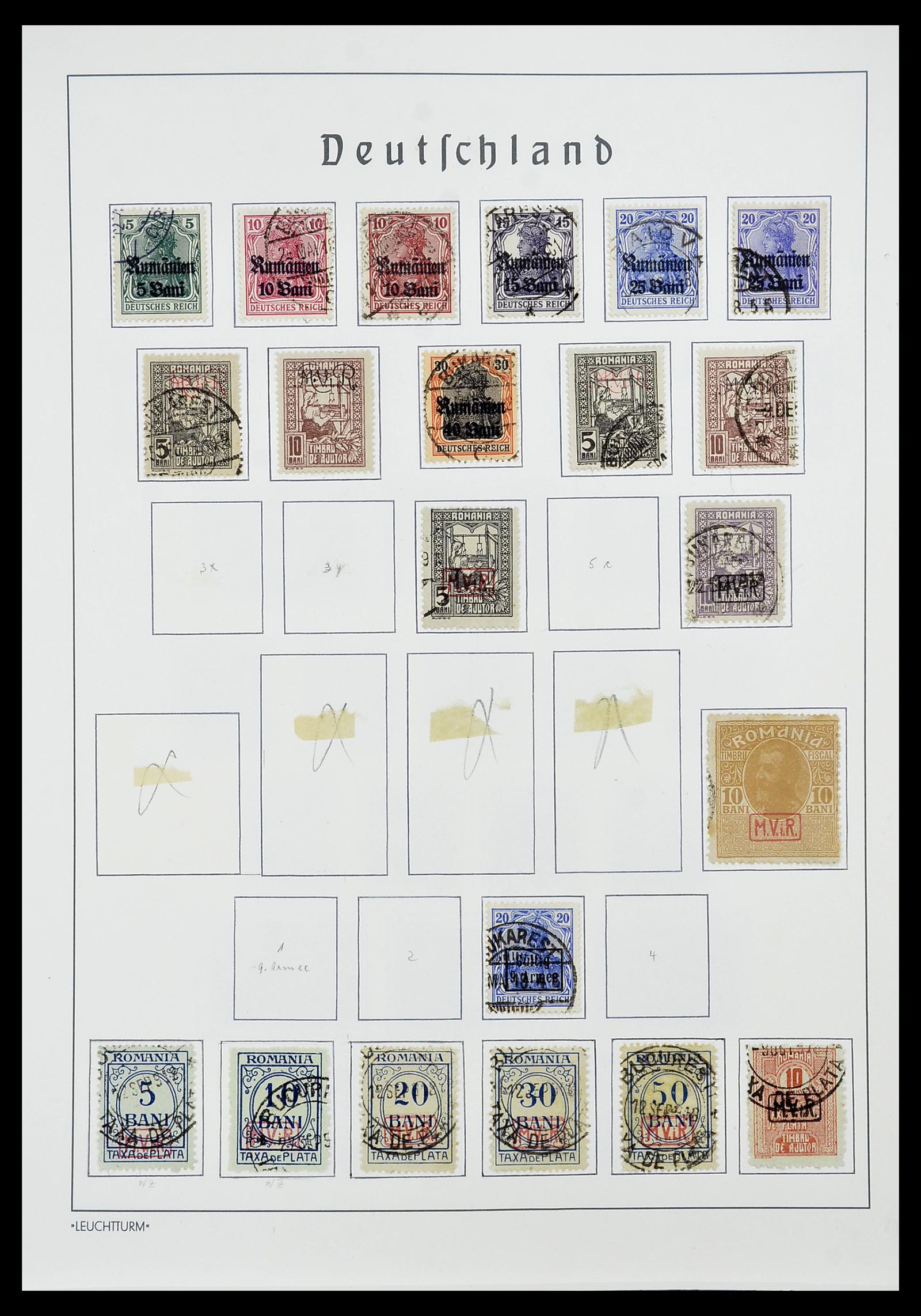34185 078 - Postzegelverzameling 34185 Duitse gebieden, zones, bezettingen 1920-1