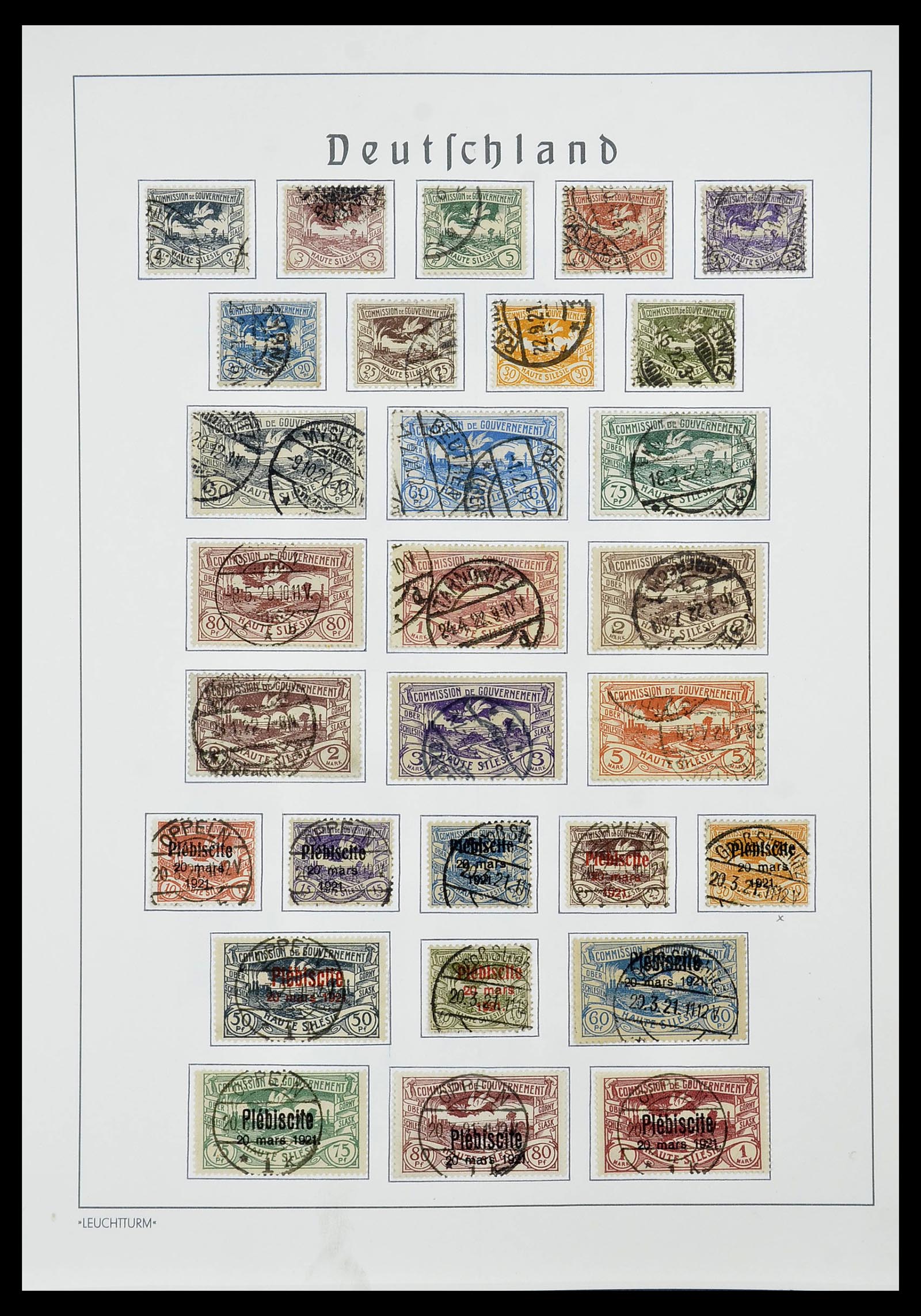 34185 082 - Postzegelverzameling 34185 Duitse gebieden, zones, bezettingen 1920-1