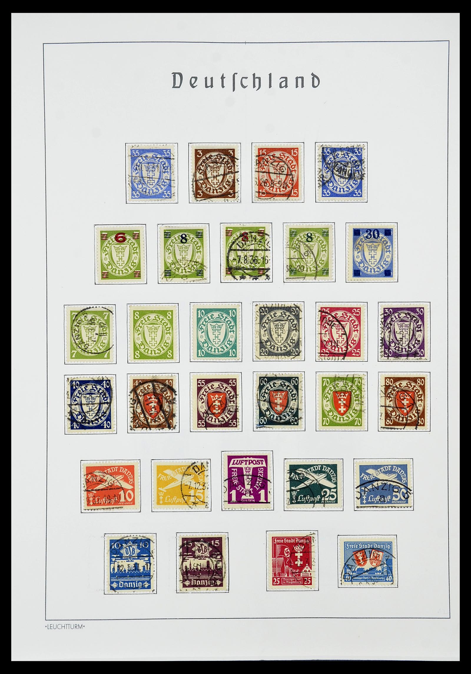 34185 094 - Postzegelverzameling 34185 Duitse gebieden, zones, bezettingen 1920-1