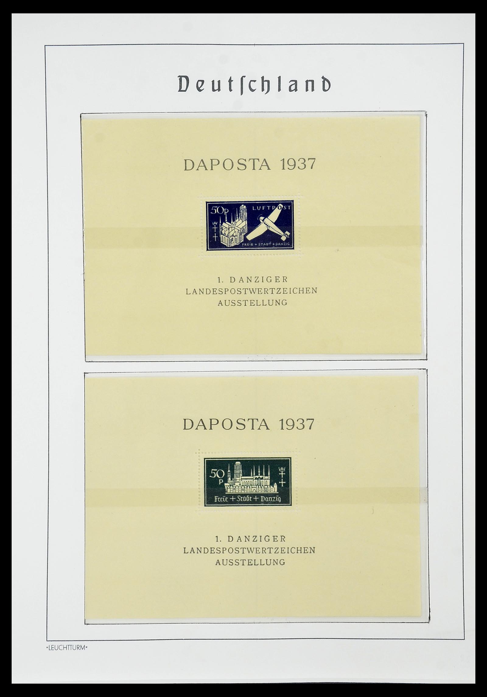34185 096 - Postzegelverzameling 34185 Duitse gebieden, zones, bezettingen 1920-1