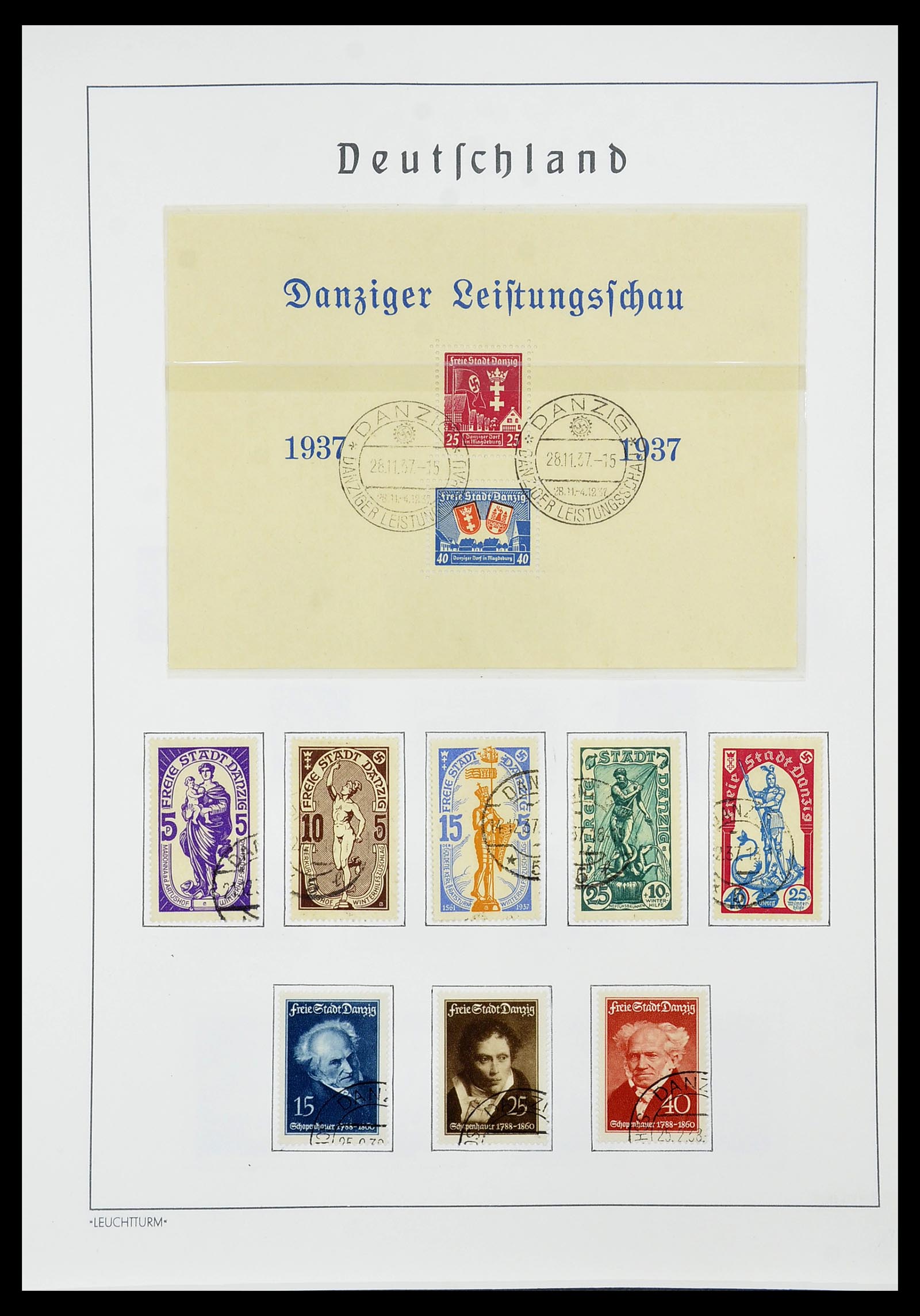 34185 097 - Stamp collection 34185 German territories, zones, occupations 1920-1959.