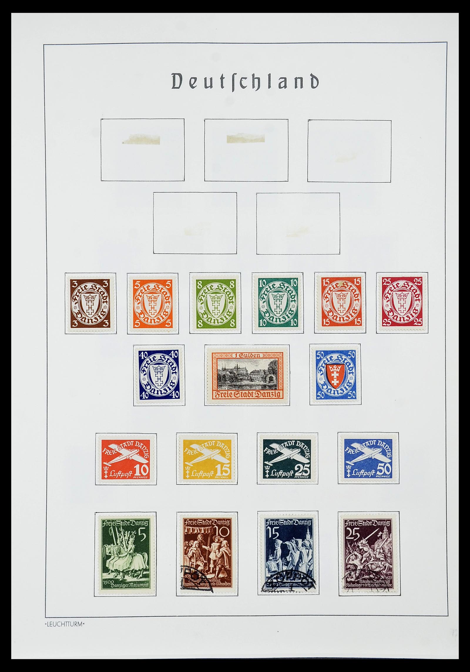 34185 098 - Postzegelverzameling 34185 Duitse gebieden, zones, bezettingen 1920-1