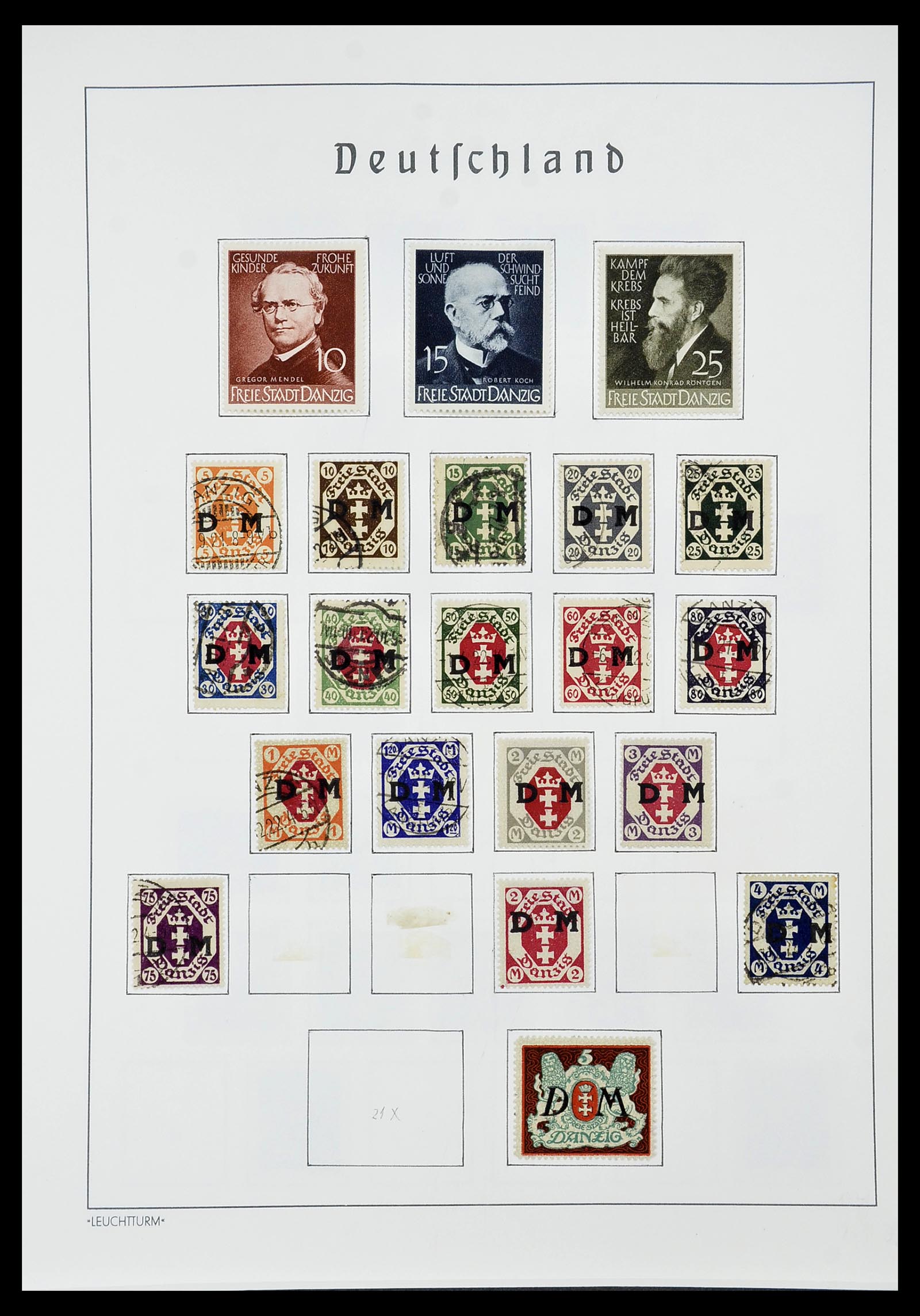 34185 099 - Postzegelverzameling 34185 Duitse gebieden, zones, bezettingen 1920-1
