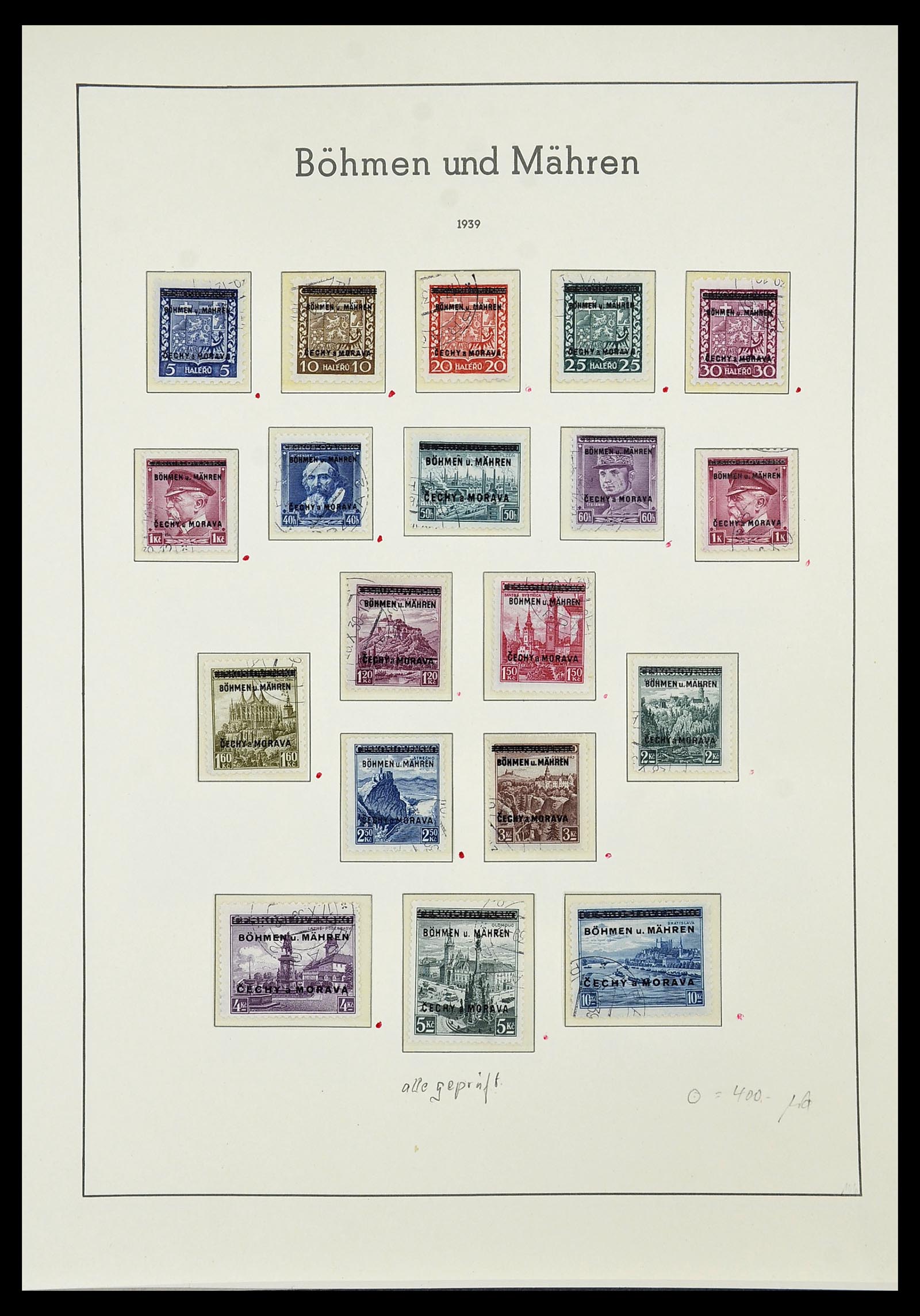 34185 103 - Postzegelverzameling 34185 Duitse gebieden, zones, bezettingen 1920-1