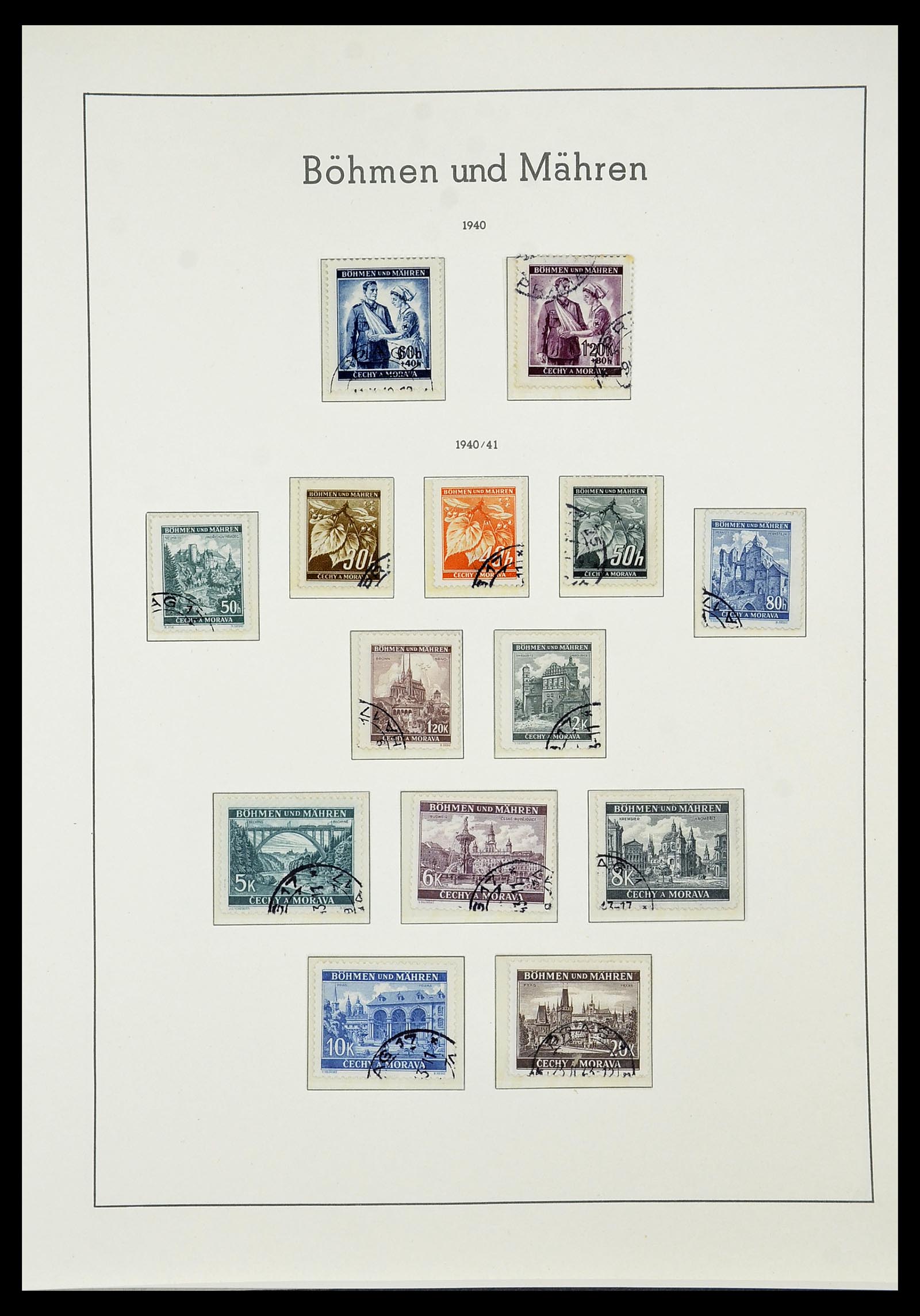 34185 105 - Postzegelverzameling 34185 Duitse gebieden, zones, bezettingen 1920-1