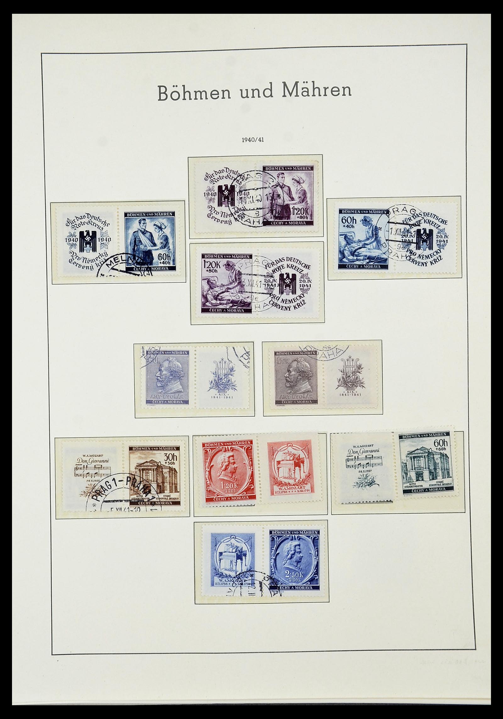 34185 108 - Postzegelverzameling 34185 Duitse gebieden, zones, bezettingen 1920-1