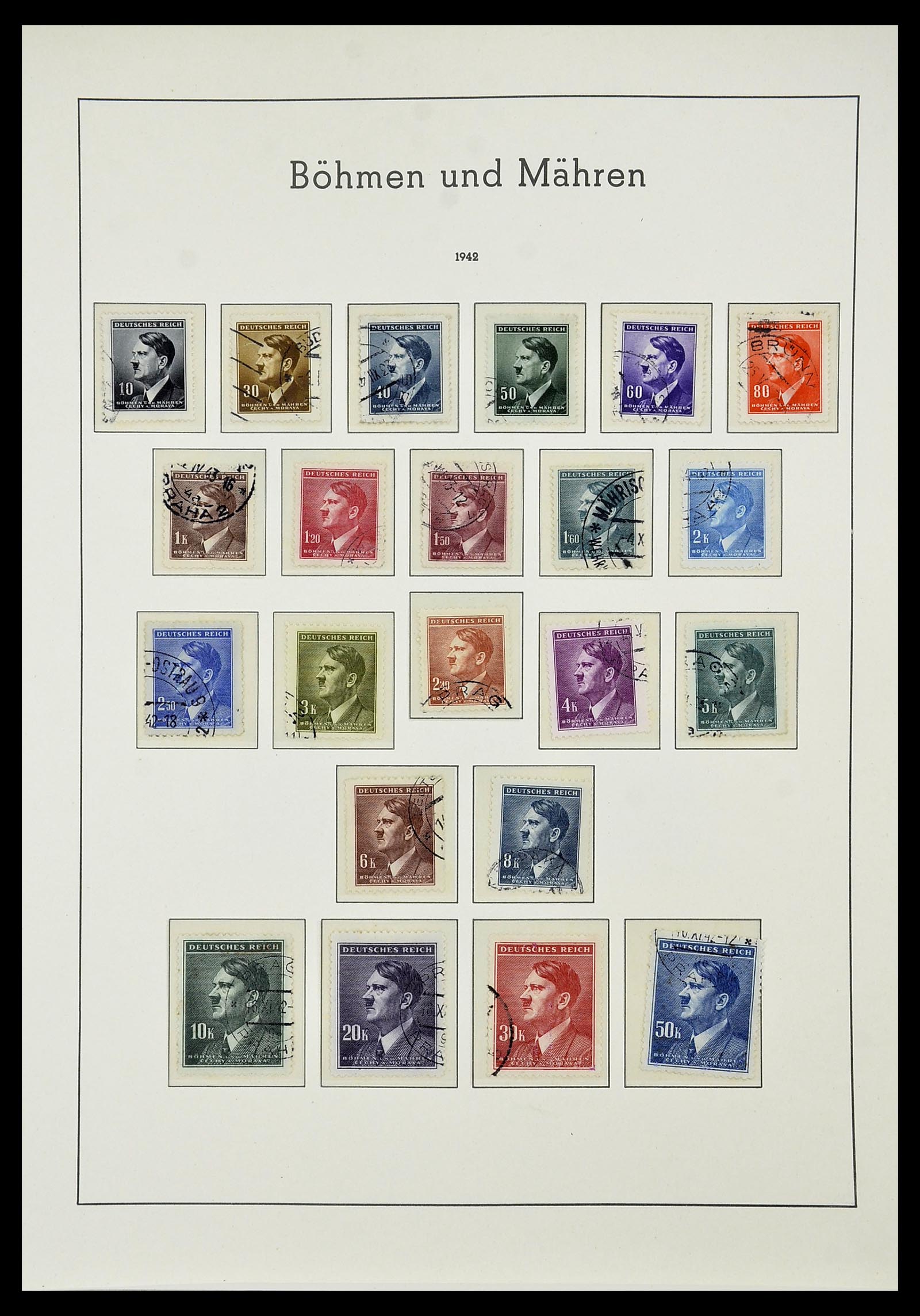 34185 109 - Postzegelverzameling 34185 Duitse gebieden, zones, bezettingen 1920-1