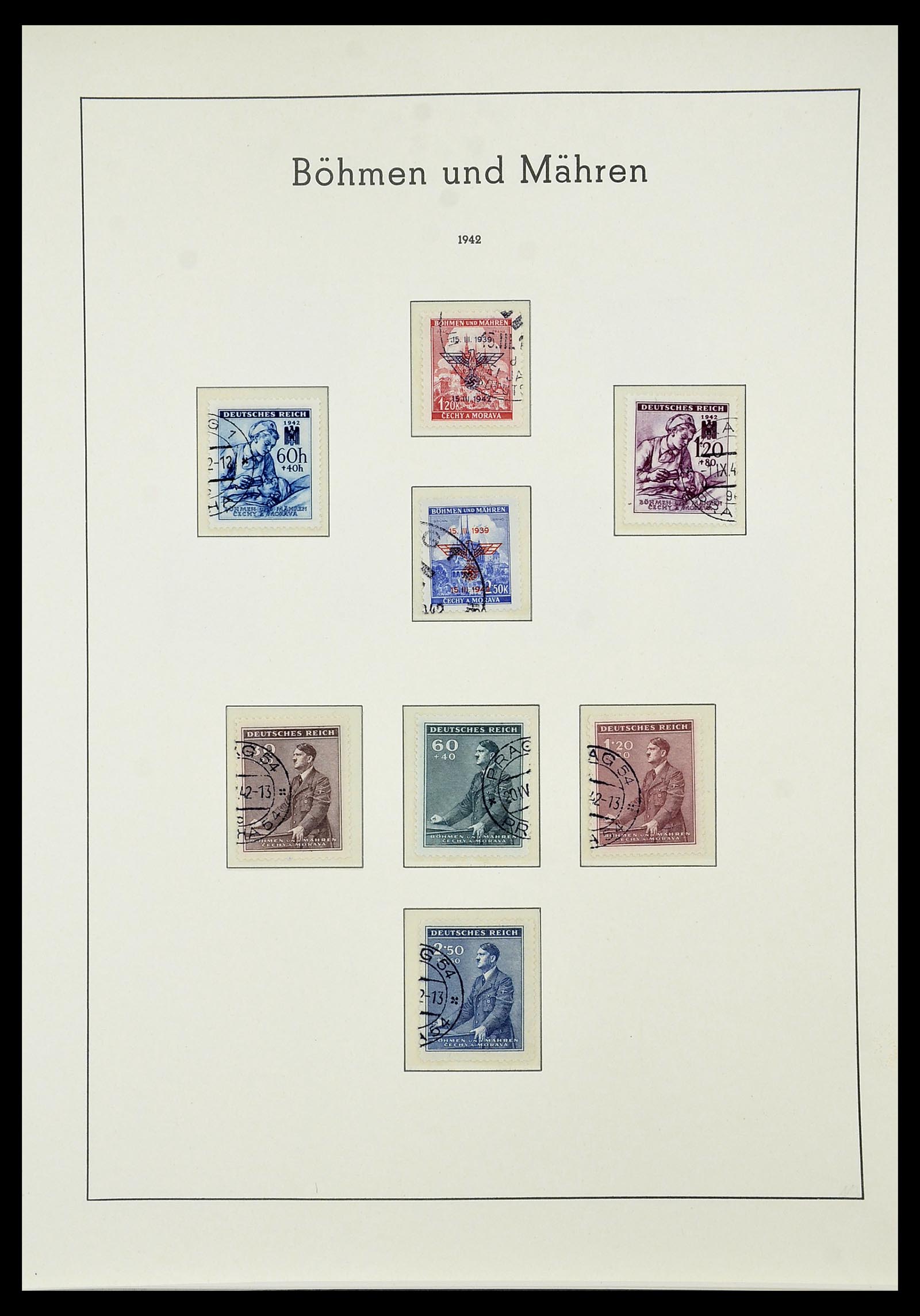 34185 110 - Postzegelverzameling 34185 Duitse gebieden, zones, bezettingen 1920-1