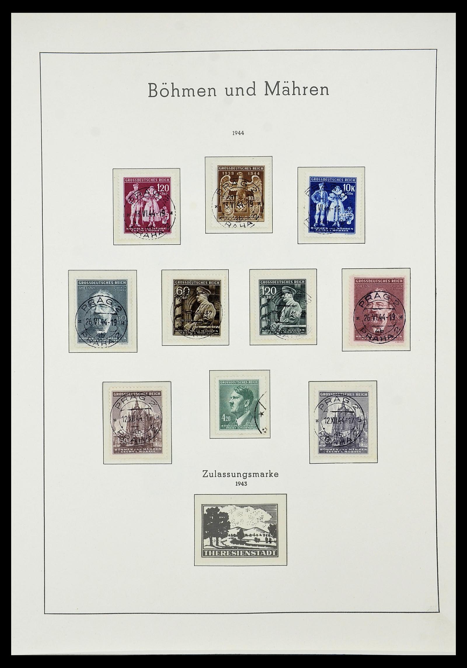 34185 111 - Postzegelverzameling 34185 Duitse gebieden, zones, bezettingen 1920-1