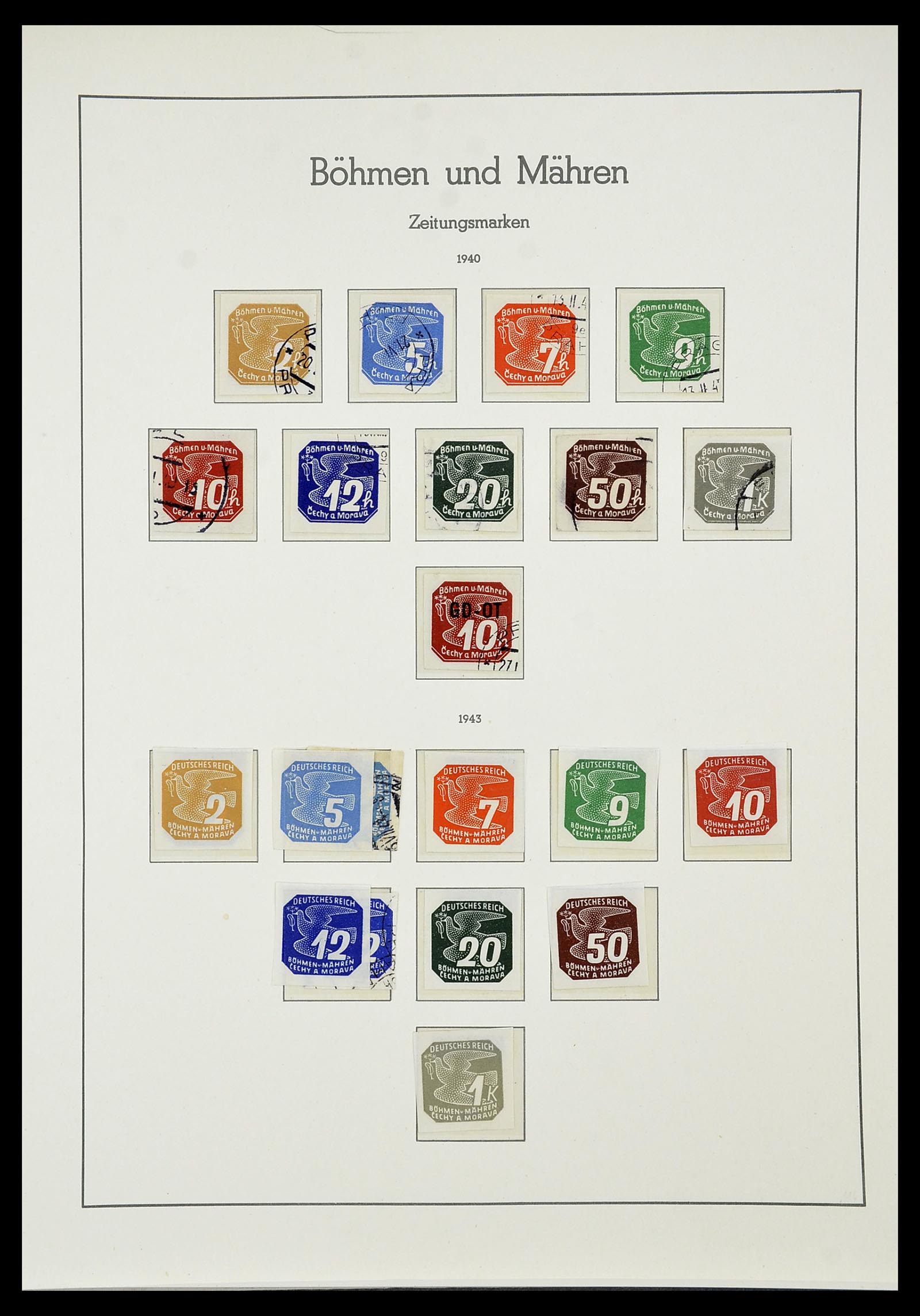 34185 112 - Postzegelverzameling 34185 Duitse gebieden, zones, bezettingen 1920-1