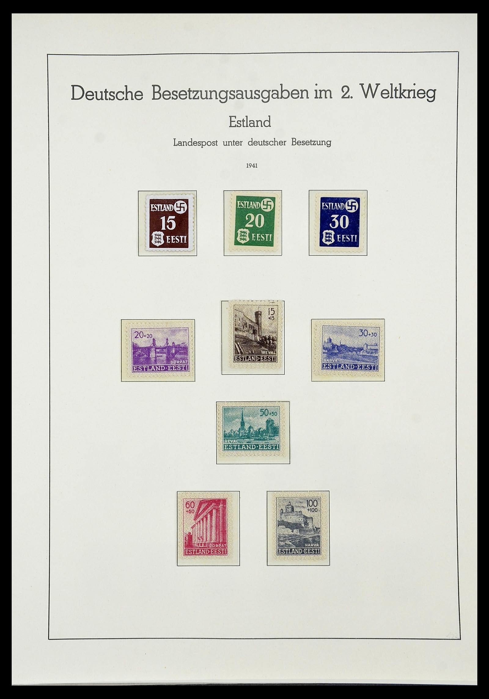 34185 117 - Postzegelverzameling 34185 Duitse gebieden, zones, bezettingen 1920-1