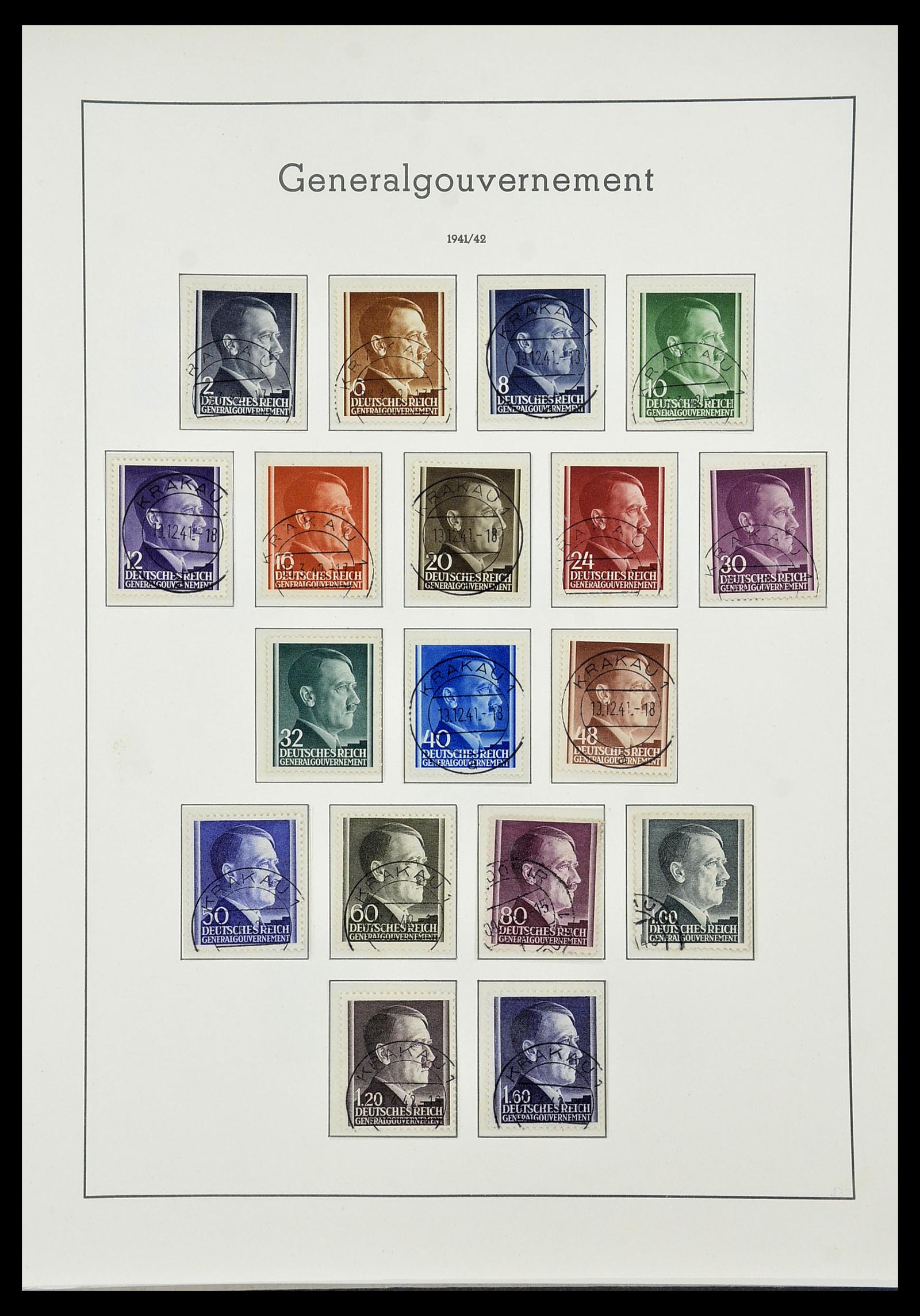 34185 125 - Postzegelverzameling 34185 Duitse gebieden, zones, bezettingen 1920-1