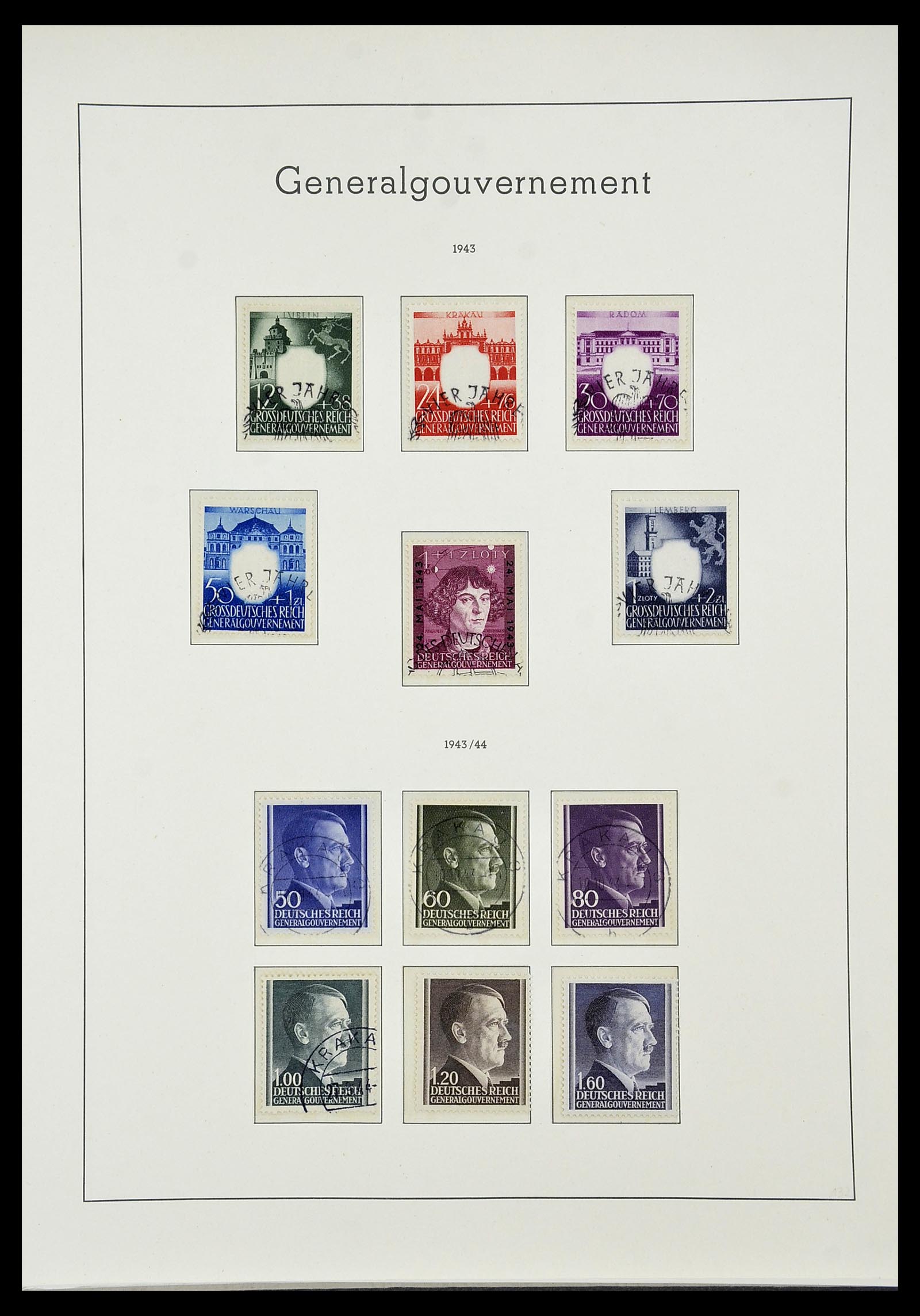 34185 127 - Postzegelverzameling 34185 Duitse gebieden, zones, bezettingen 1920-1