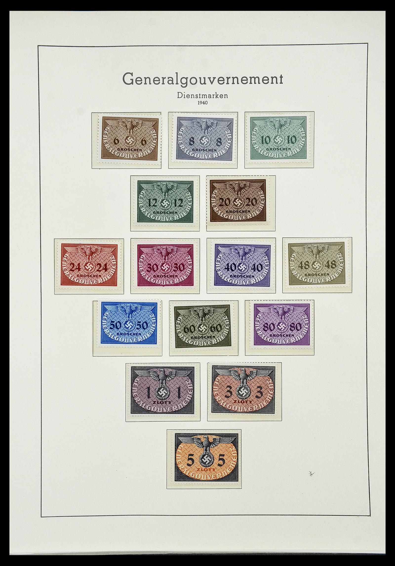 34185 130 - Postzegelverzameling 34185 Duitse gebieden, zones, bezettingen 1920-1