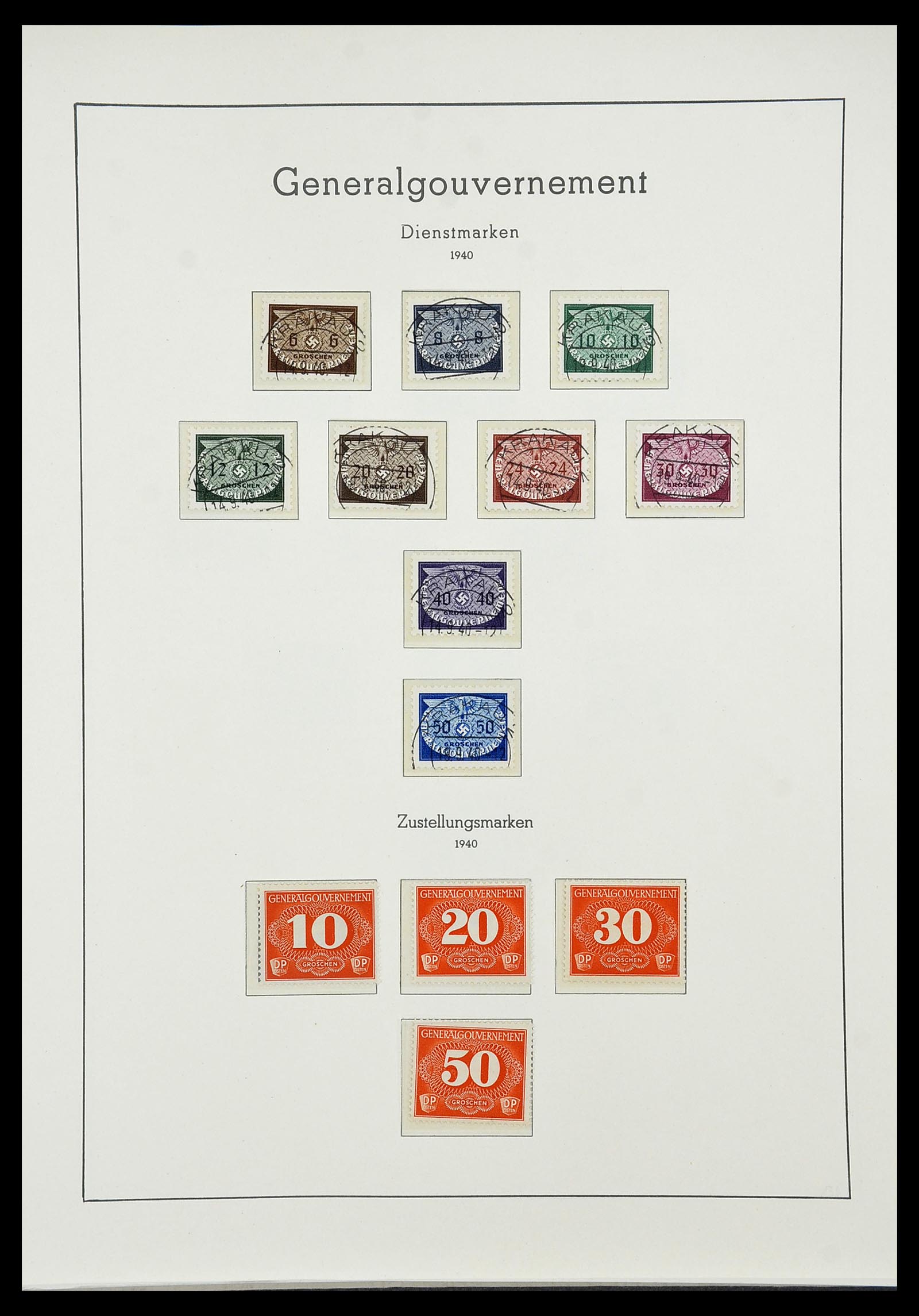 34185 131 - Postzegelverzameling 34185 Duitse gebieden, zones, bezettingen 1920-1