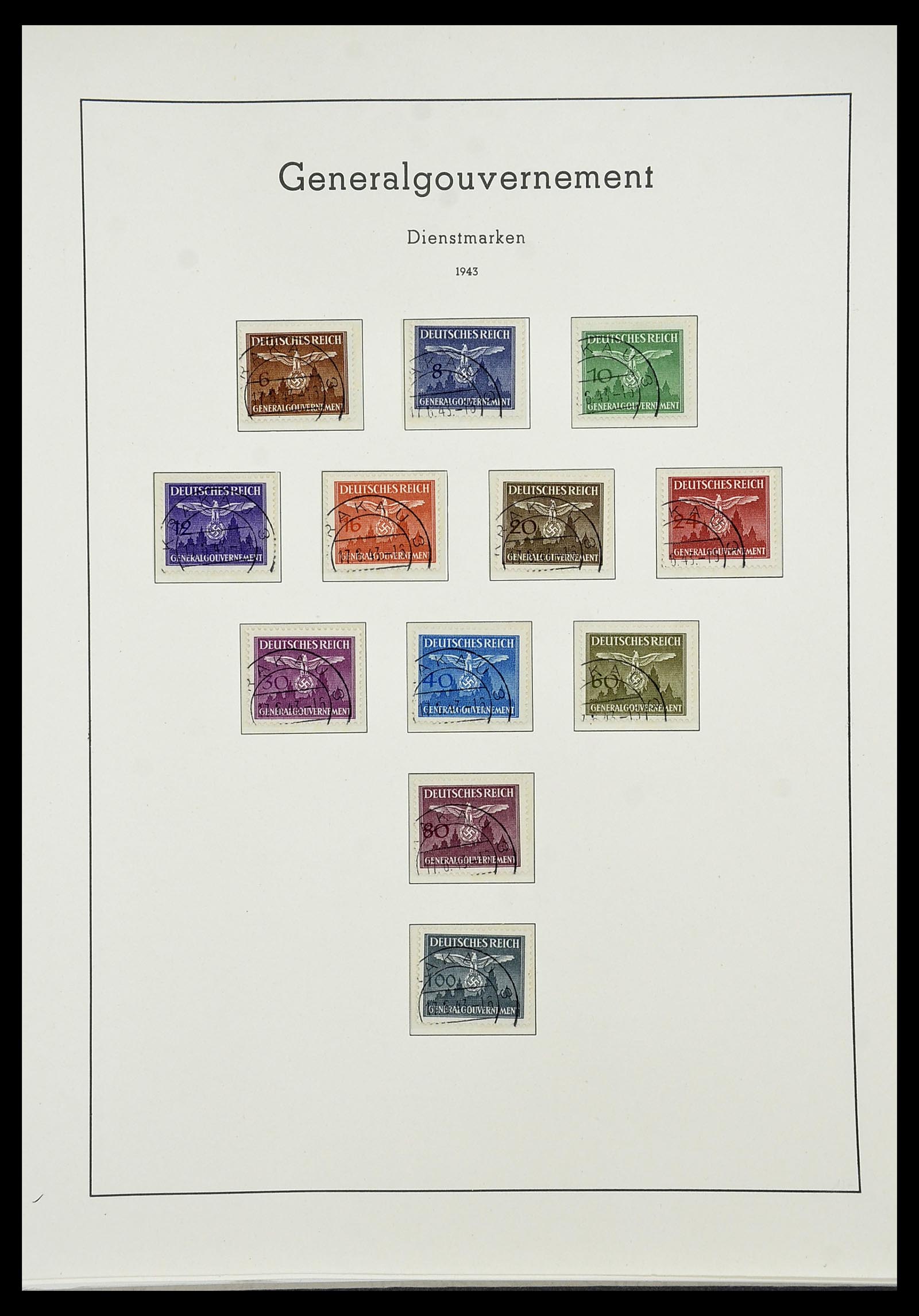 34185 132 - Postzegelverzameling 34185 Duitse gebieden, zones, bezettingen 1920-1