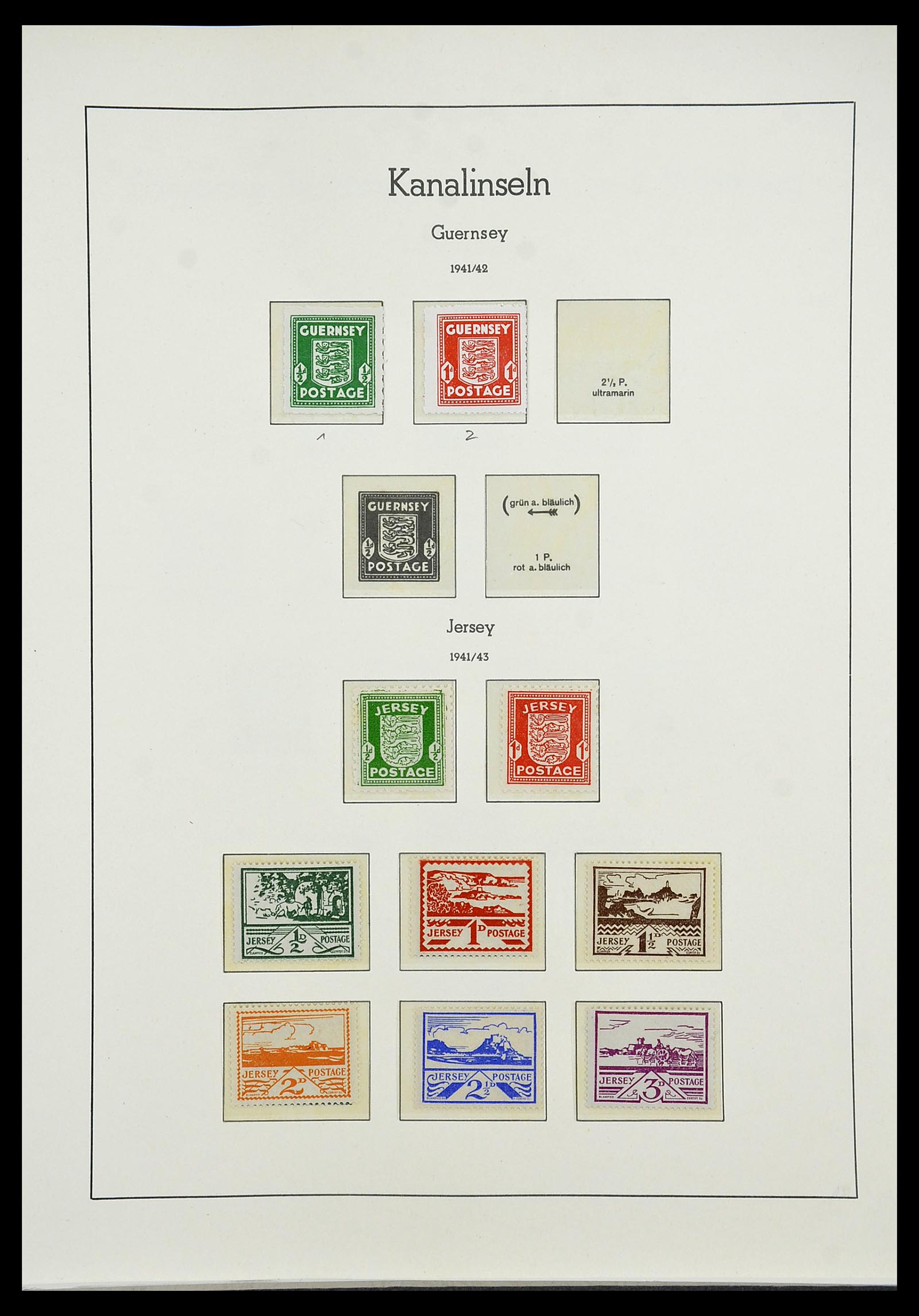 34185 133 - Postzegelverzameling 34185 Duitse gebieden, zones, bezettingen 1920-1