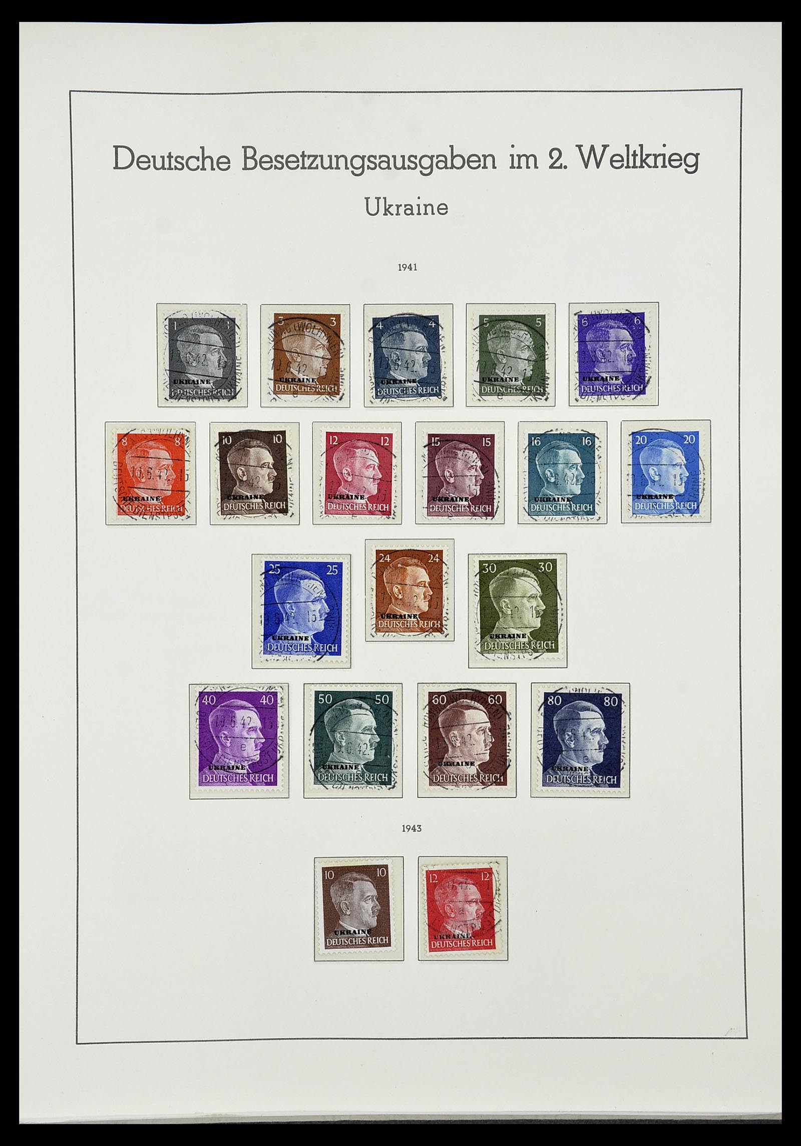 34185 139 - Postzegelverzameling 34185 Duitse gebieden, zones, bezettingen 1920-1