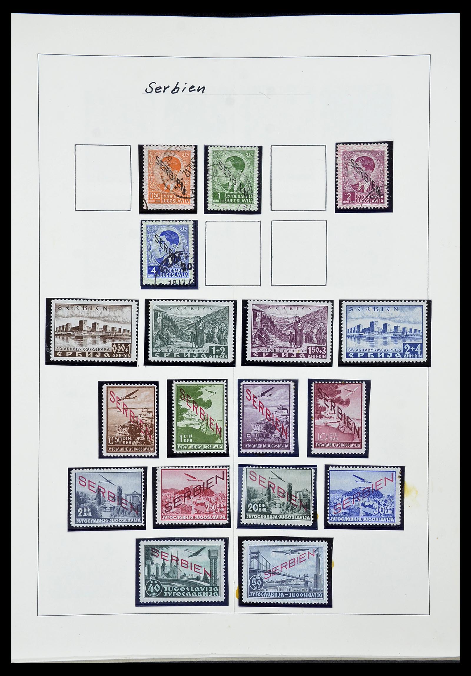 34185 140 - Postzegelverzameling 34185 Duitse gebieden, zones, bezettingen 1920-1