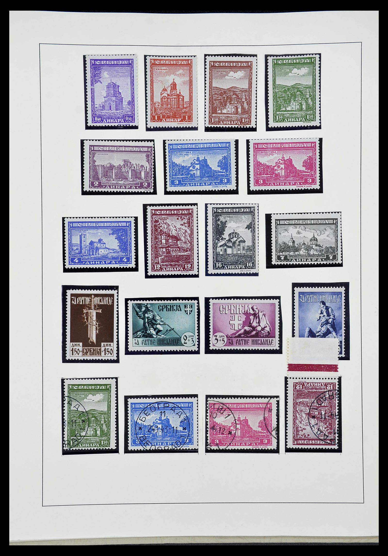 34185 142 - Postzegelverzameling 34185 Duitse gebieden, zones, bezettingen 1920-1